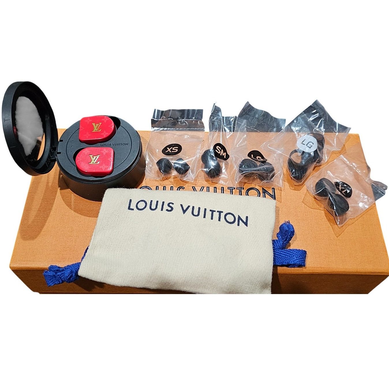 Louis Vuitton Louis Vuitton Horizon Wireless Red Earbuds Size ONE SIZE - 7 Thumbnail
