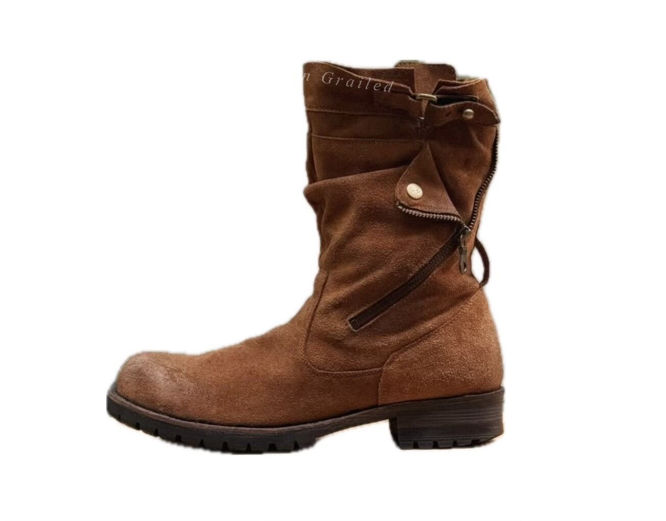 Vintage Buckle Outpost Makers Boot Mens 9 Bradley Brown 