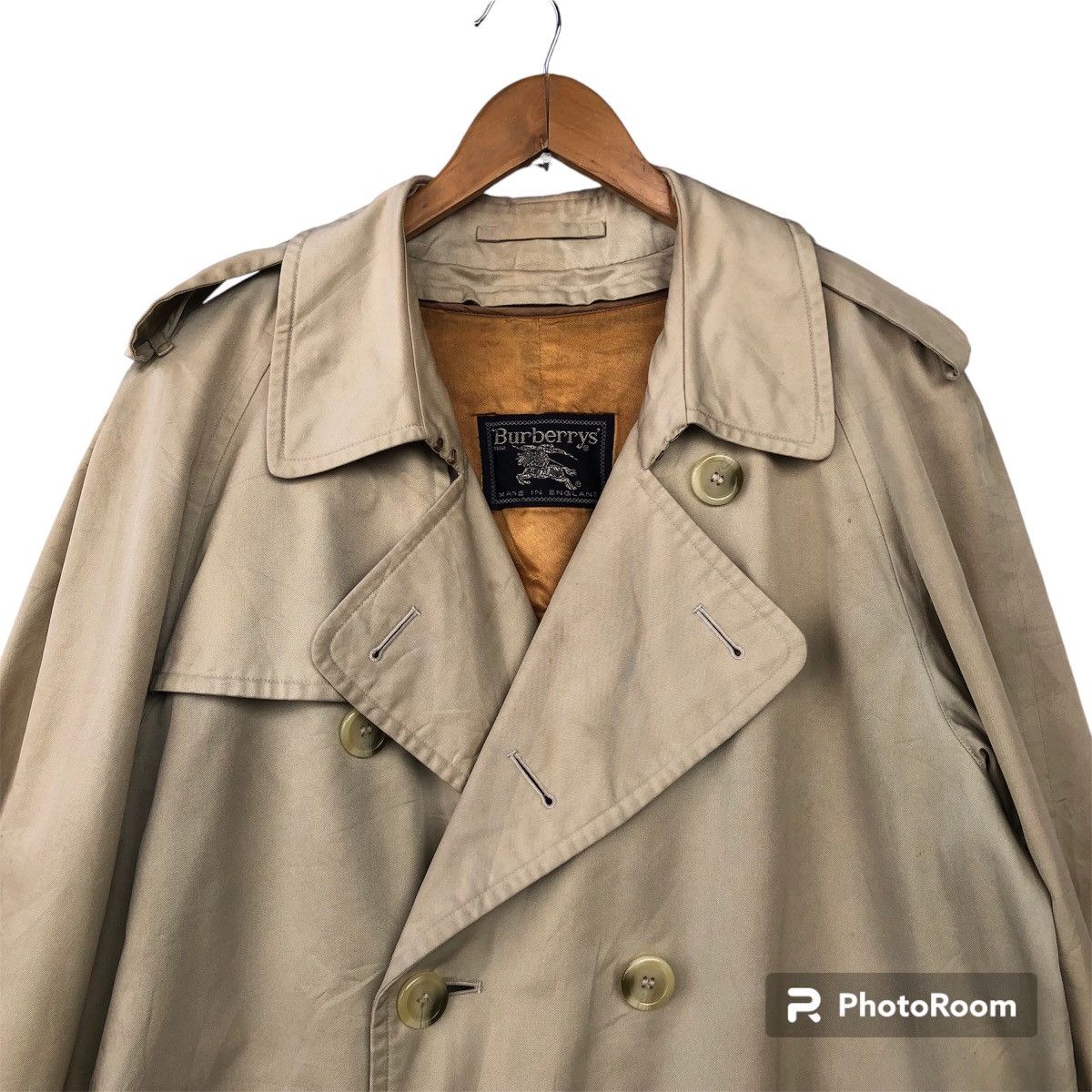 Burberry Vintage Burberrys London Kensington Nova Check Trench Coat Size US L / EU 52-54 / 3 - 5 Thumbnail