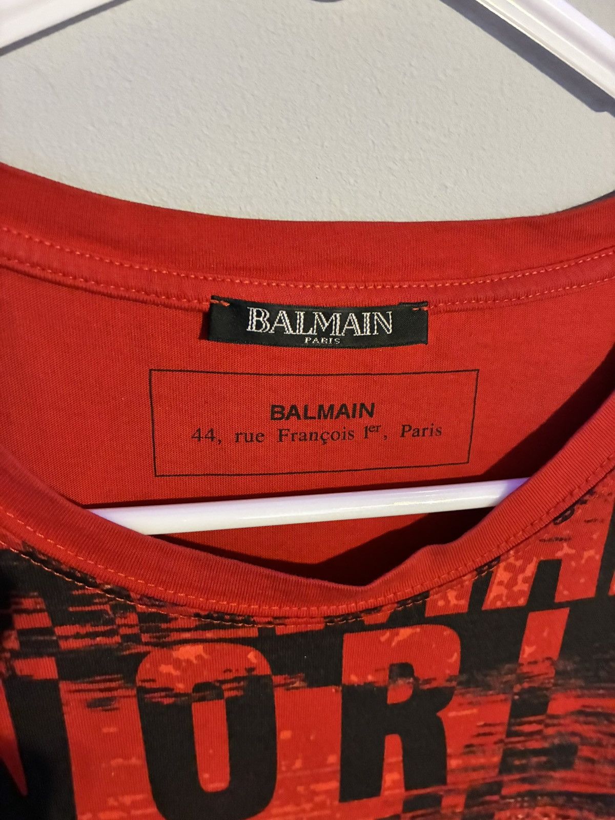 Balmain Balmain world tour shirt Size US XL / EU 56 / 4 - 3 Thumbnail