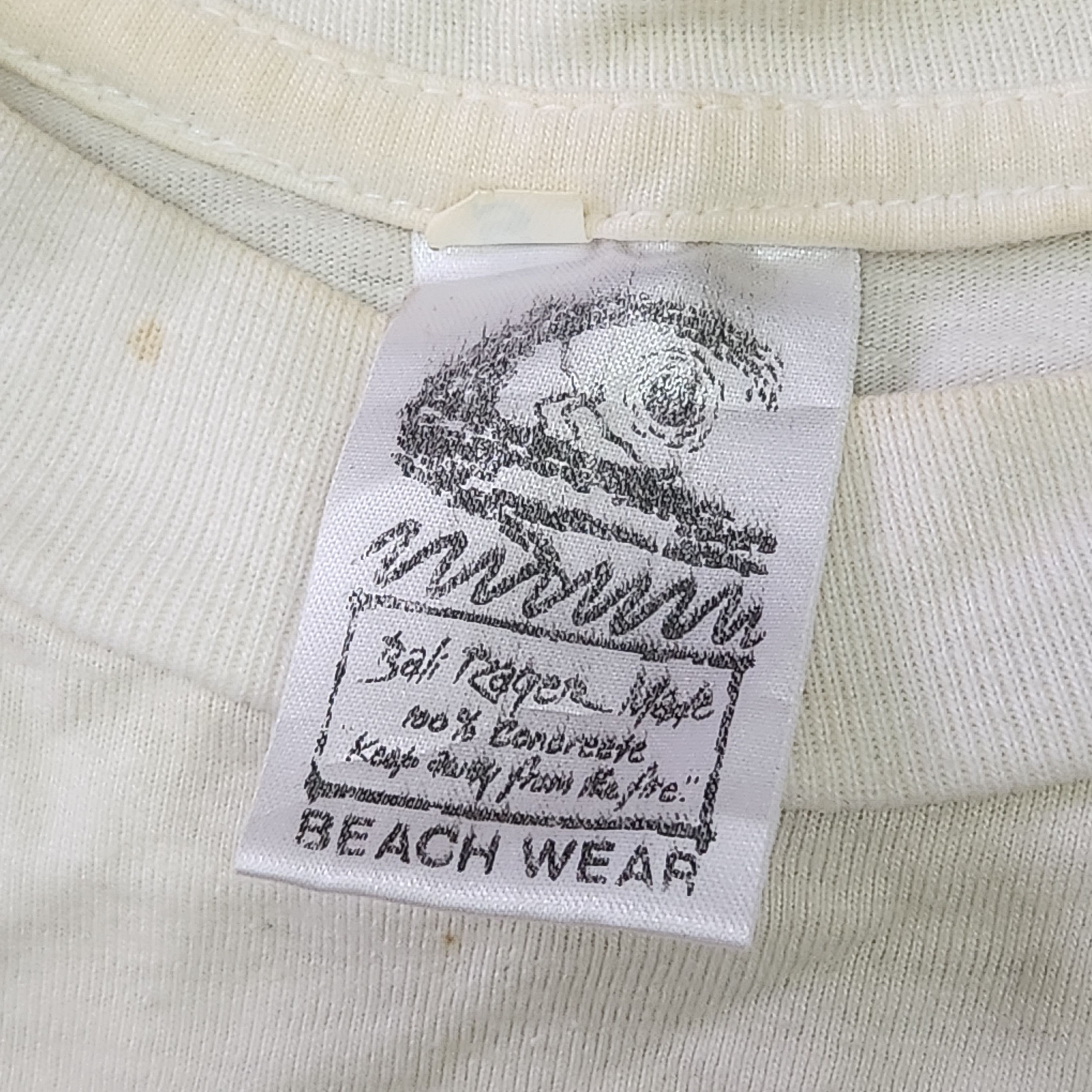 Vintage Vintage 1990s Bali Surf TShirt Get Wet Single Stitches Size US S / EU 44-46 / 1 - 9 Thumbnail