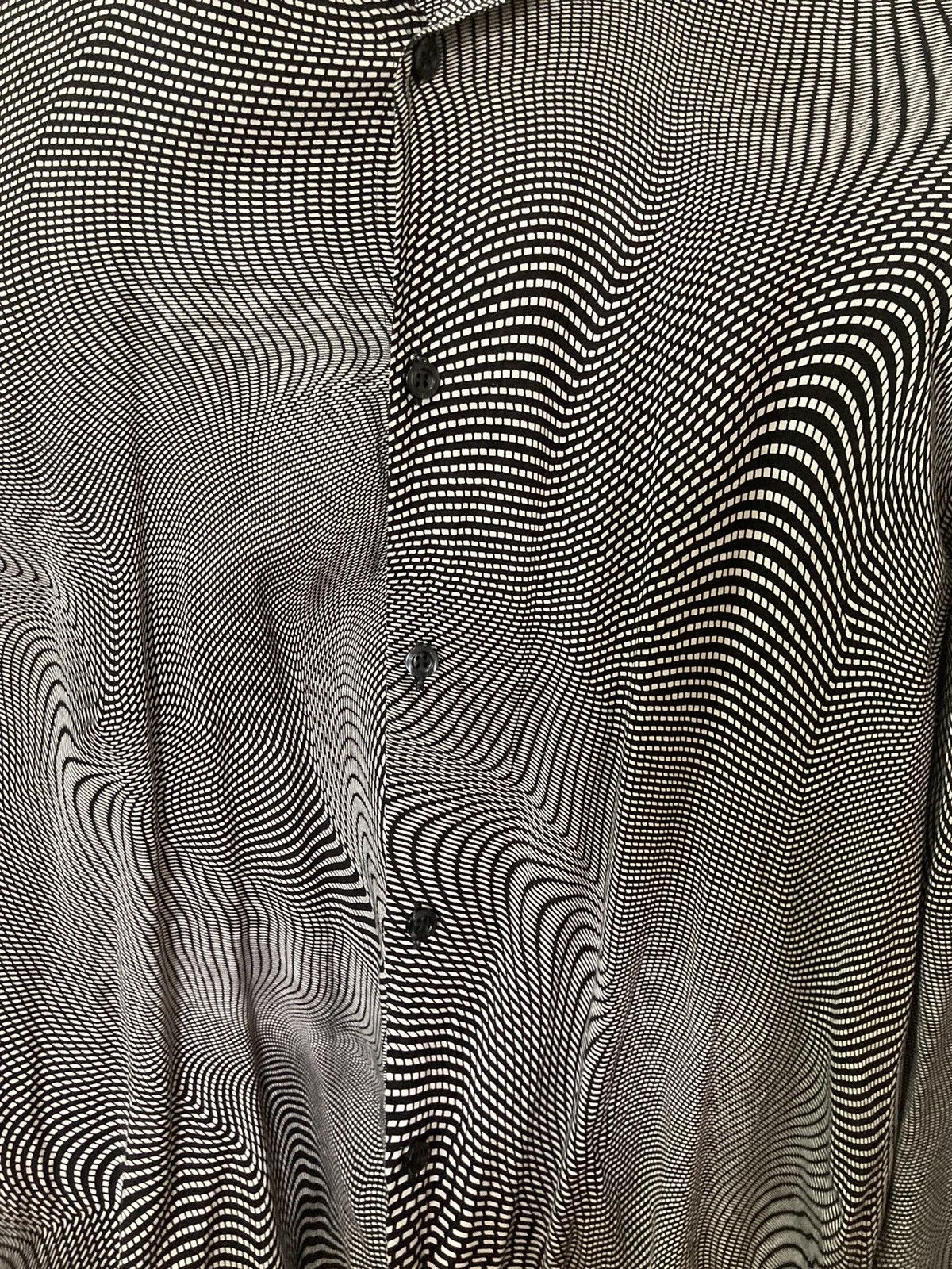 Hugo × Hugo Boss Op-Art Hugo Slim Fit Dress Shirt Size US M / EU 48-50 / 2 - 2 Thumbnail