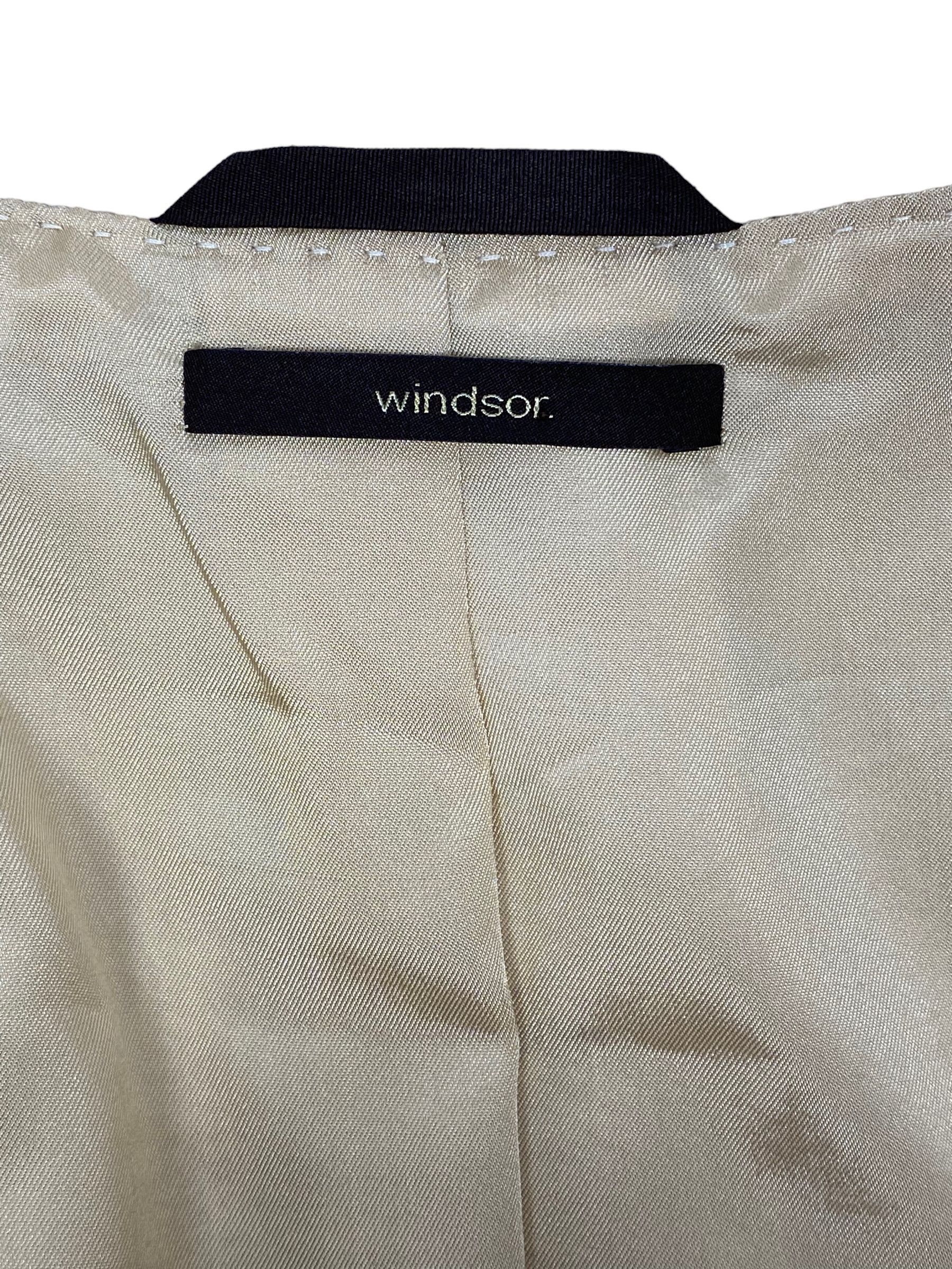 Designer Windsor womens structured jacket size 44 Size M / US 6-8 / IT 42-44 - 10 Thumbnail