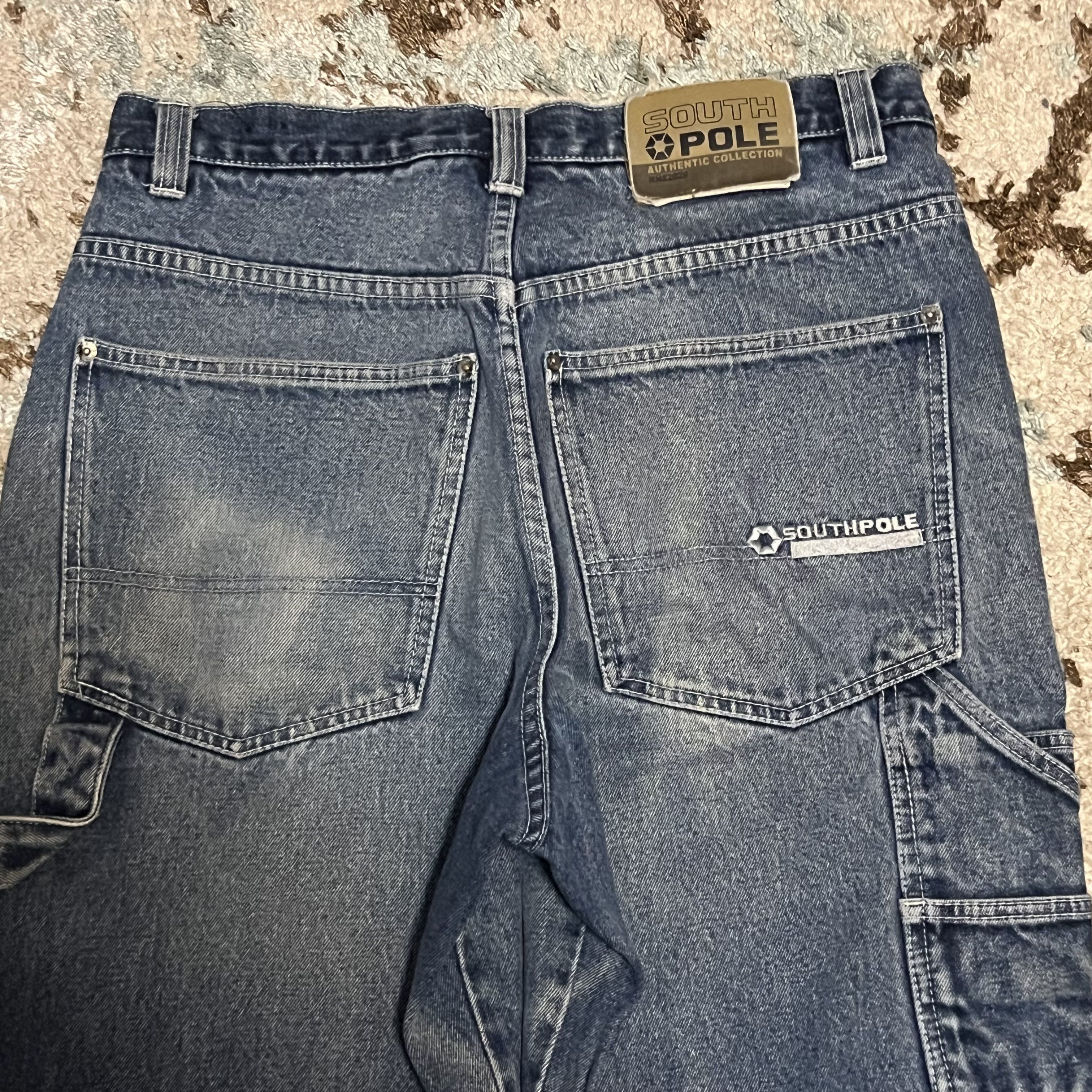 Southpole Vintage Southpole Baggy Jeans Size 34x29 Wide Leg Y2K Size US 34 / EU 50 - 3 Thumbnail