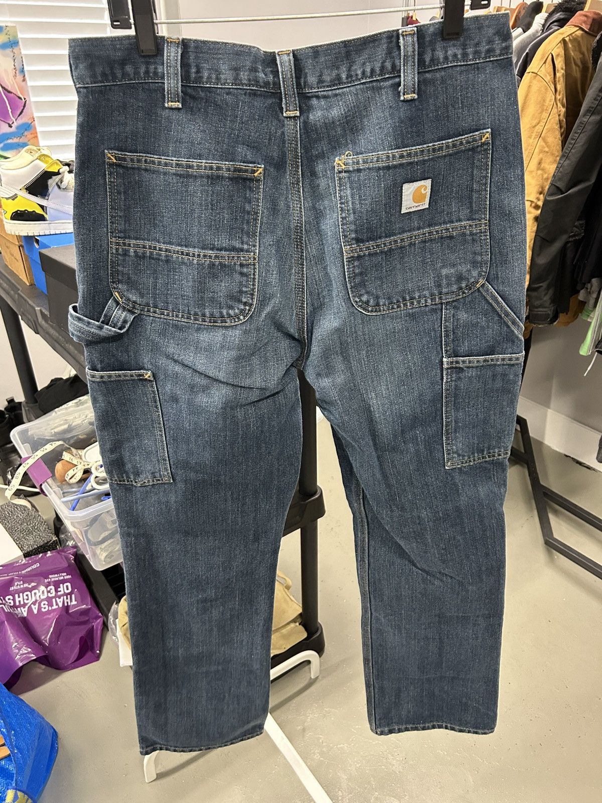 Carhartt Vintage Carhartt Double Knee Carpenter Jeans Size US 34 / EU 50 - 2 Thumbnail