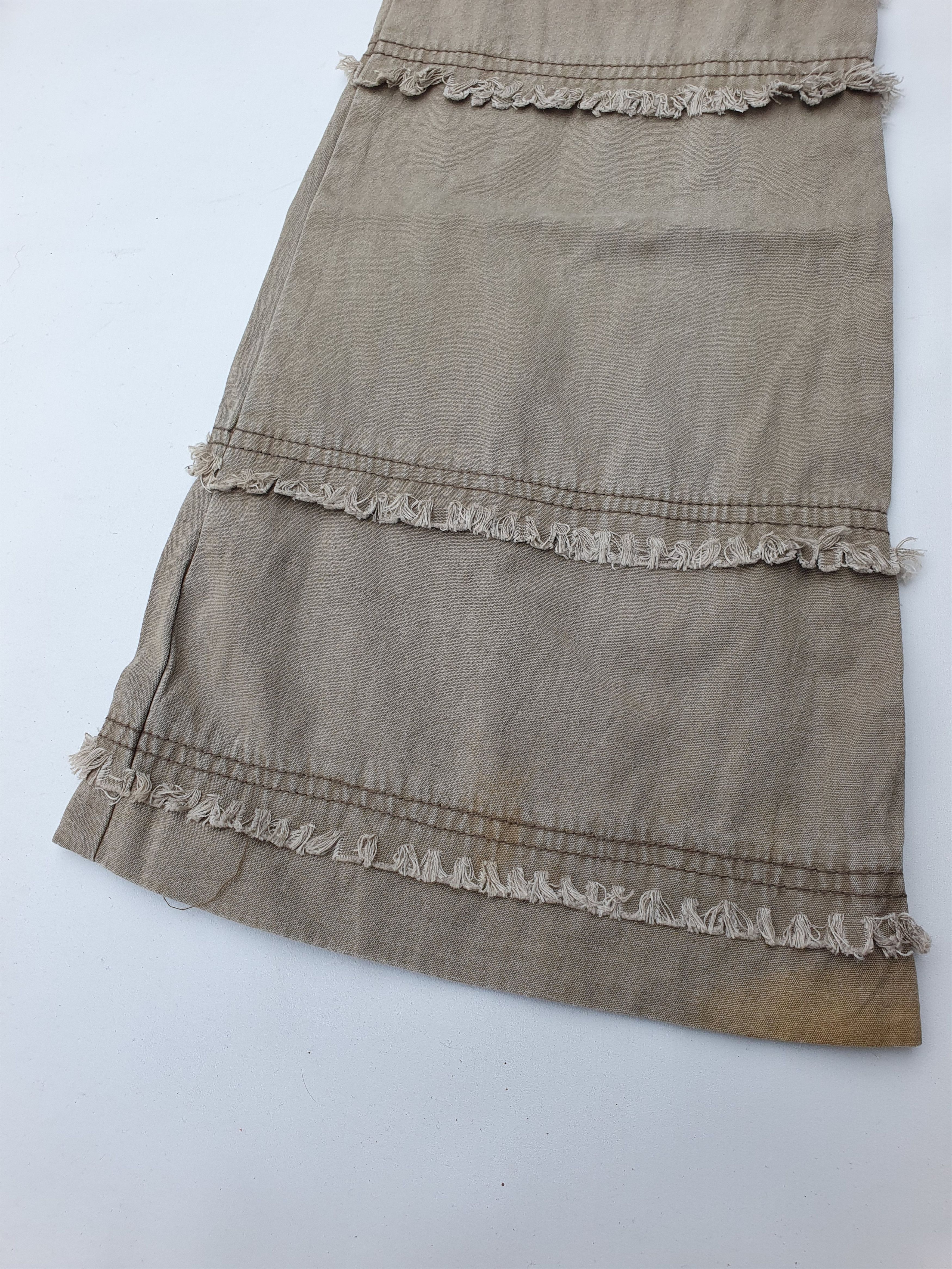 Japanese Brand ALGONQUINS hagi flared pants Size US 30 / EU 46 - 4 Thumbnail