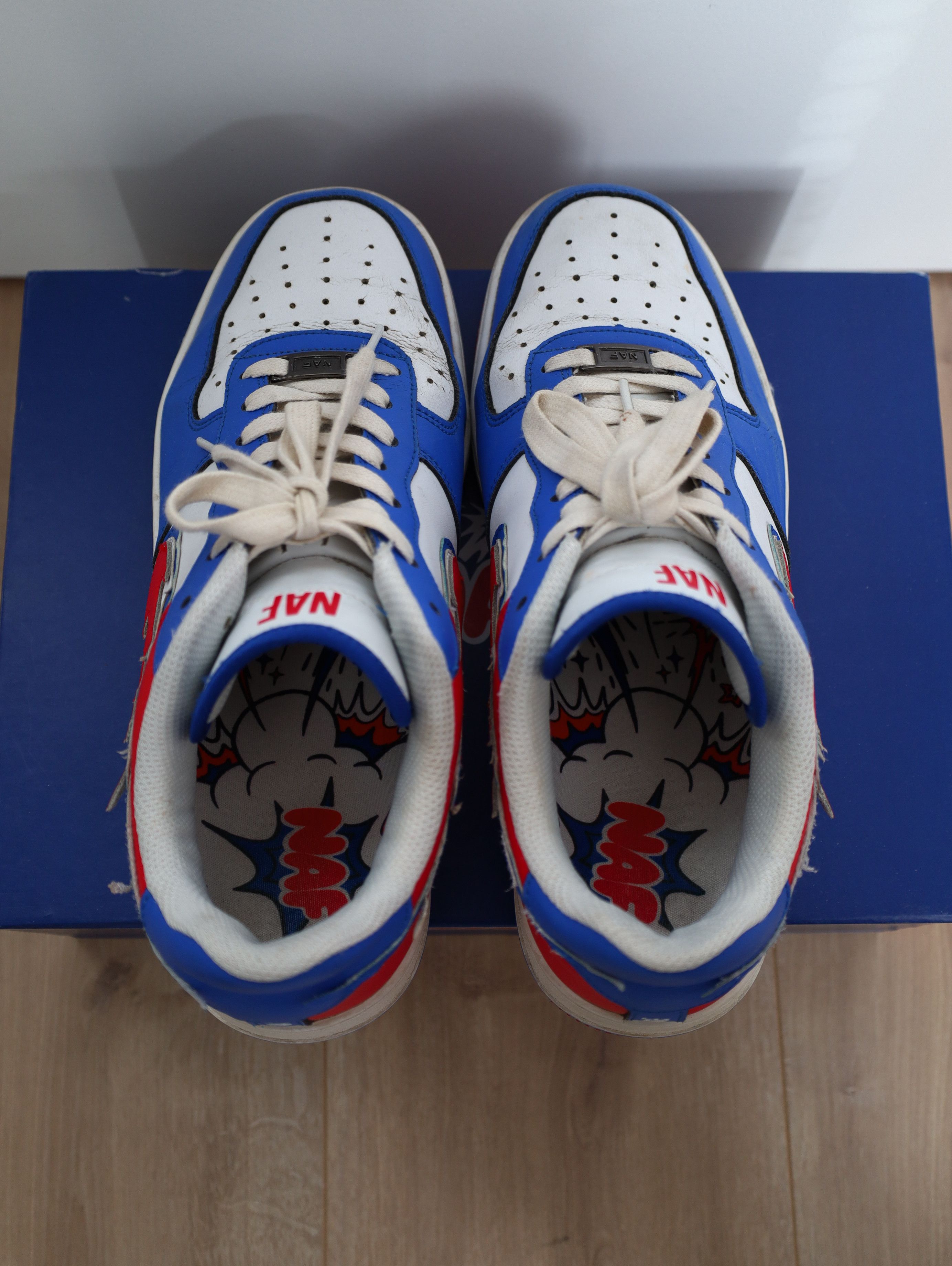 Other Naf Global July 4th Custom Sneakers Size US 10.5 / EU 43-44 - 4 Thumbnail