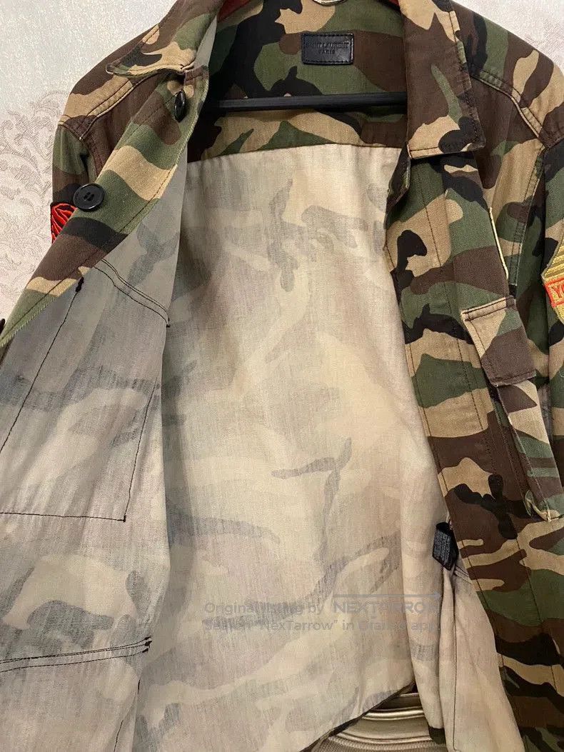 Yves Saint Laurent YSL Camouflage Astronaut Jacket L. Size US L / EU 52-54 / 3 - 4 Thumbnail