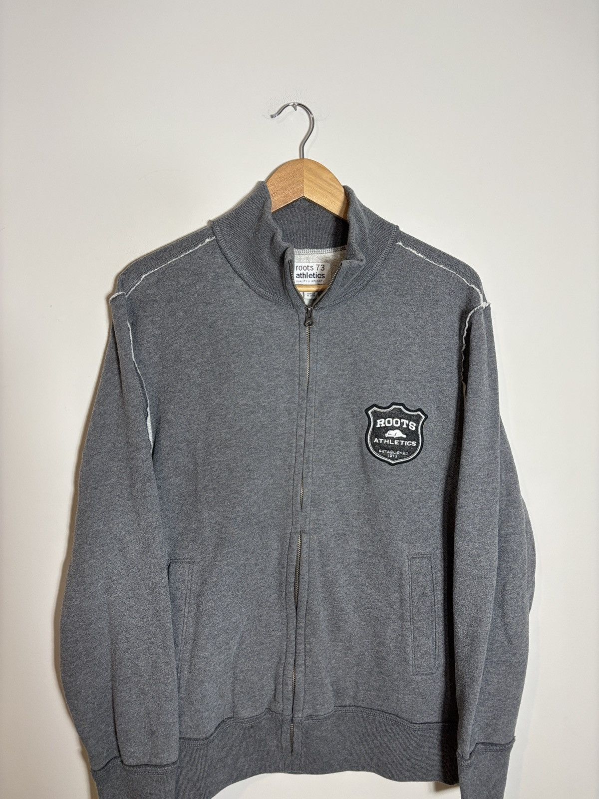 Roots Roots Athletic 73 Full Zip Sweatshirt Medium Size US M / EU 48-50 / 2 - 1 Thumbnail