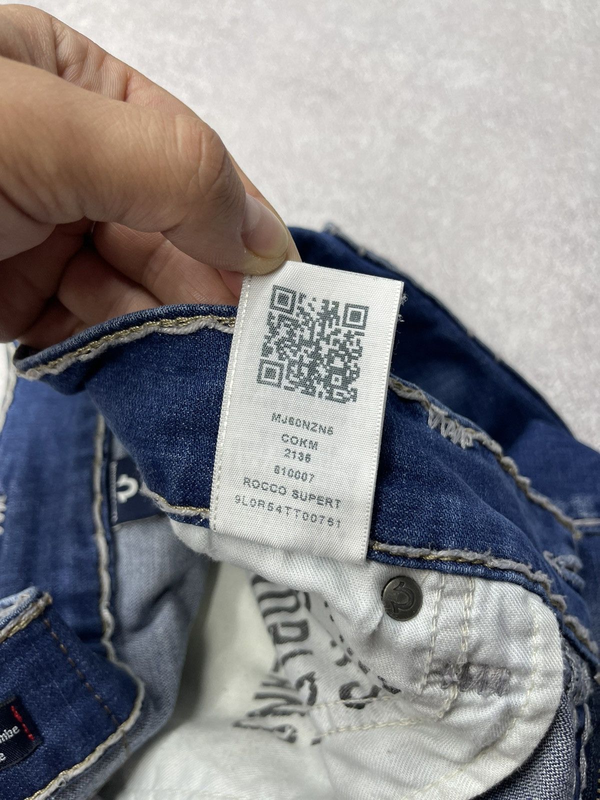 True Religion Vintage True Religion Rocco Supert Denim Jeans USA Evisu Y2K Size US 34 / EU 50 - 12 Thumbnail