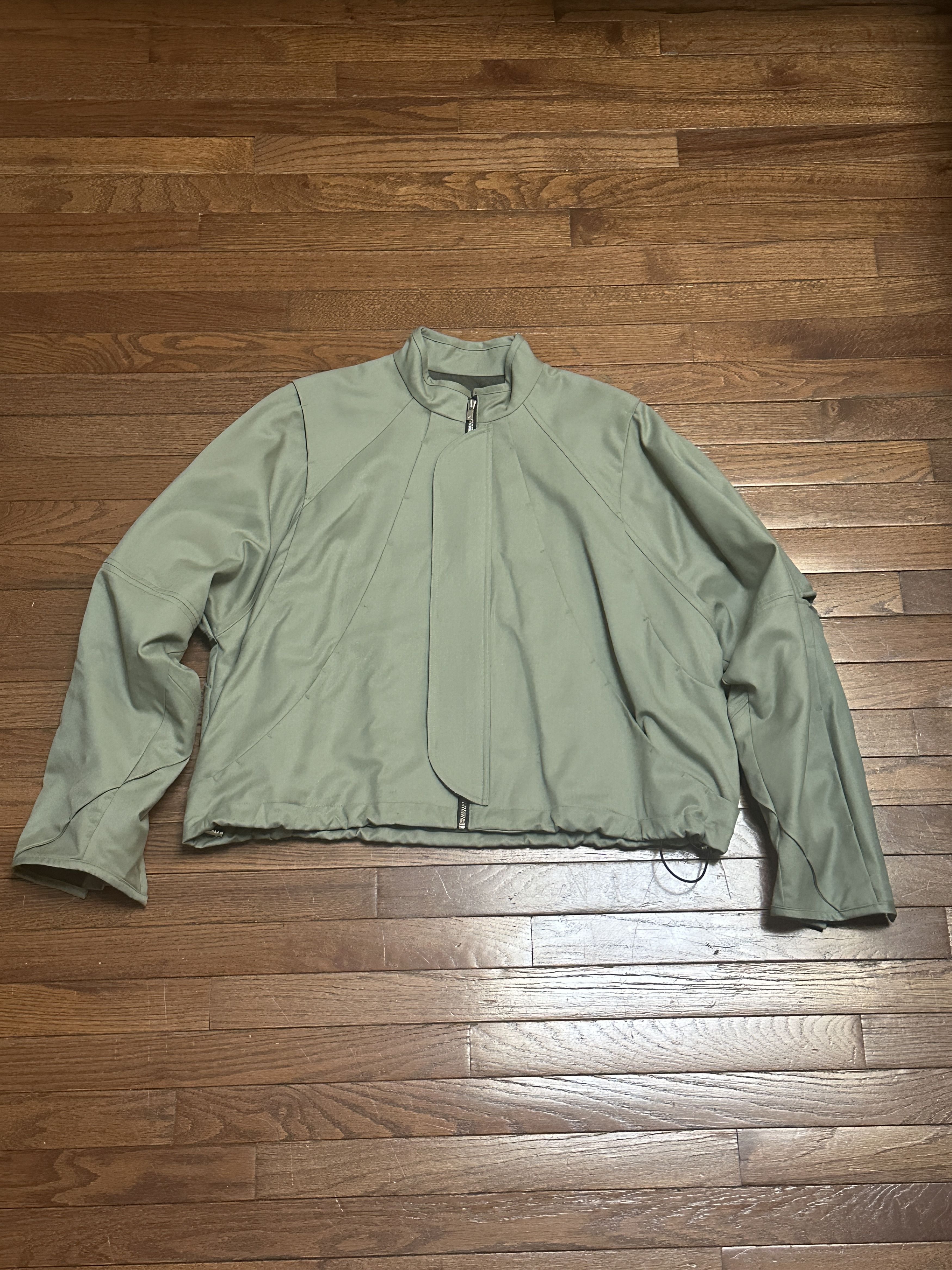 FFFPOSTALSERVICE FFFPOSTALSERVICE Tokyo Green Hooded Parachute Bomber Size US M / EU 48-50 / 2 - 1 Thumbnail
