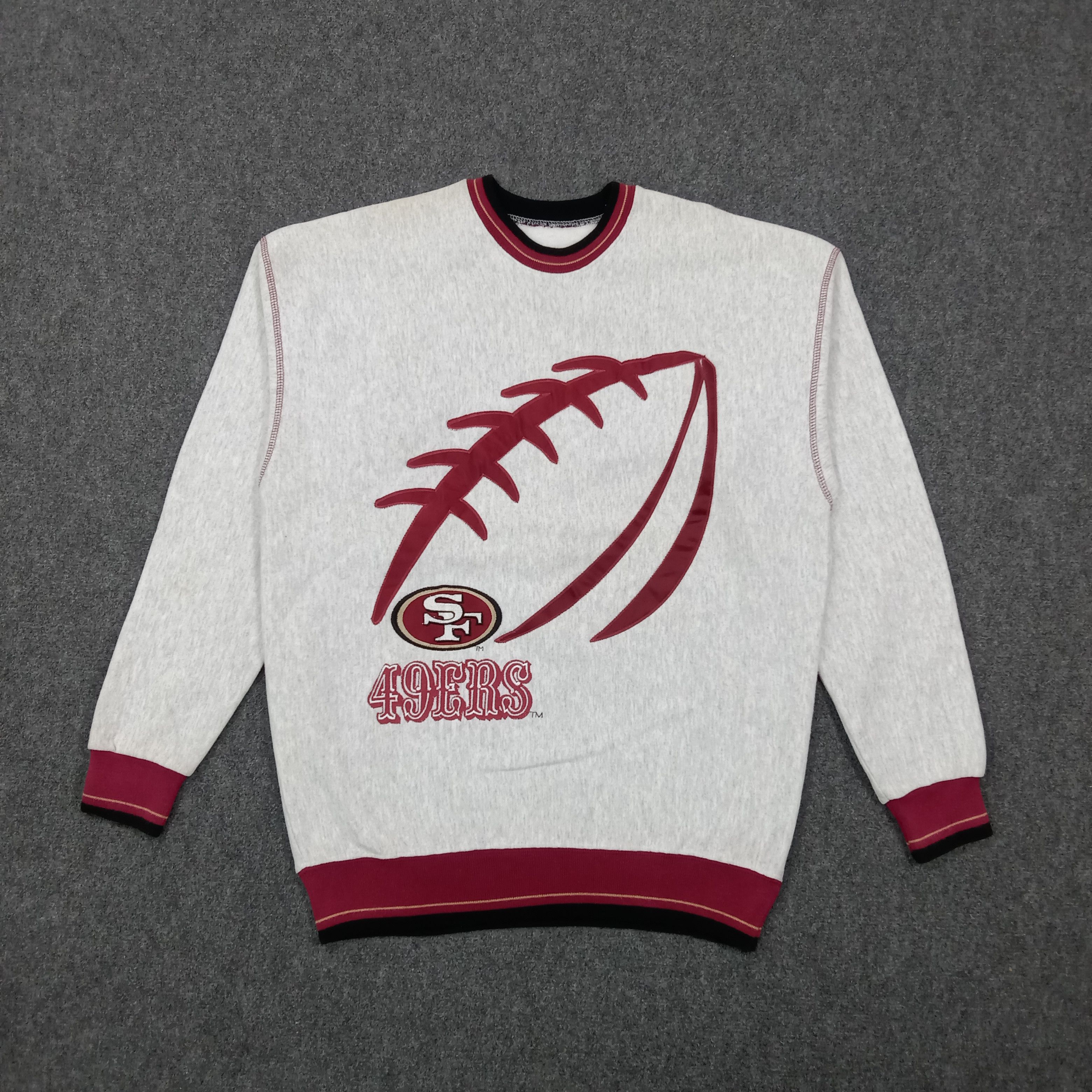 NFL San Francisco 49ers America Football Team Sweatshirt C269N5 Size US M / EU 48-50 / 2 - 1 Thumbnail