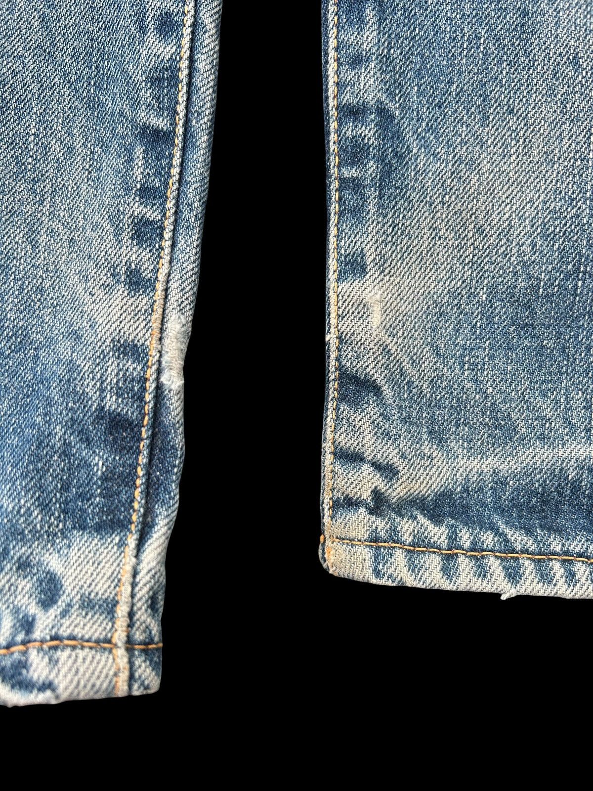 Kapital Vintage Evis Selvedge Distressed Denim Jeans Size US 32 / EU 48 - 12 Thumbnail