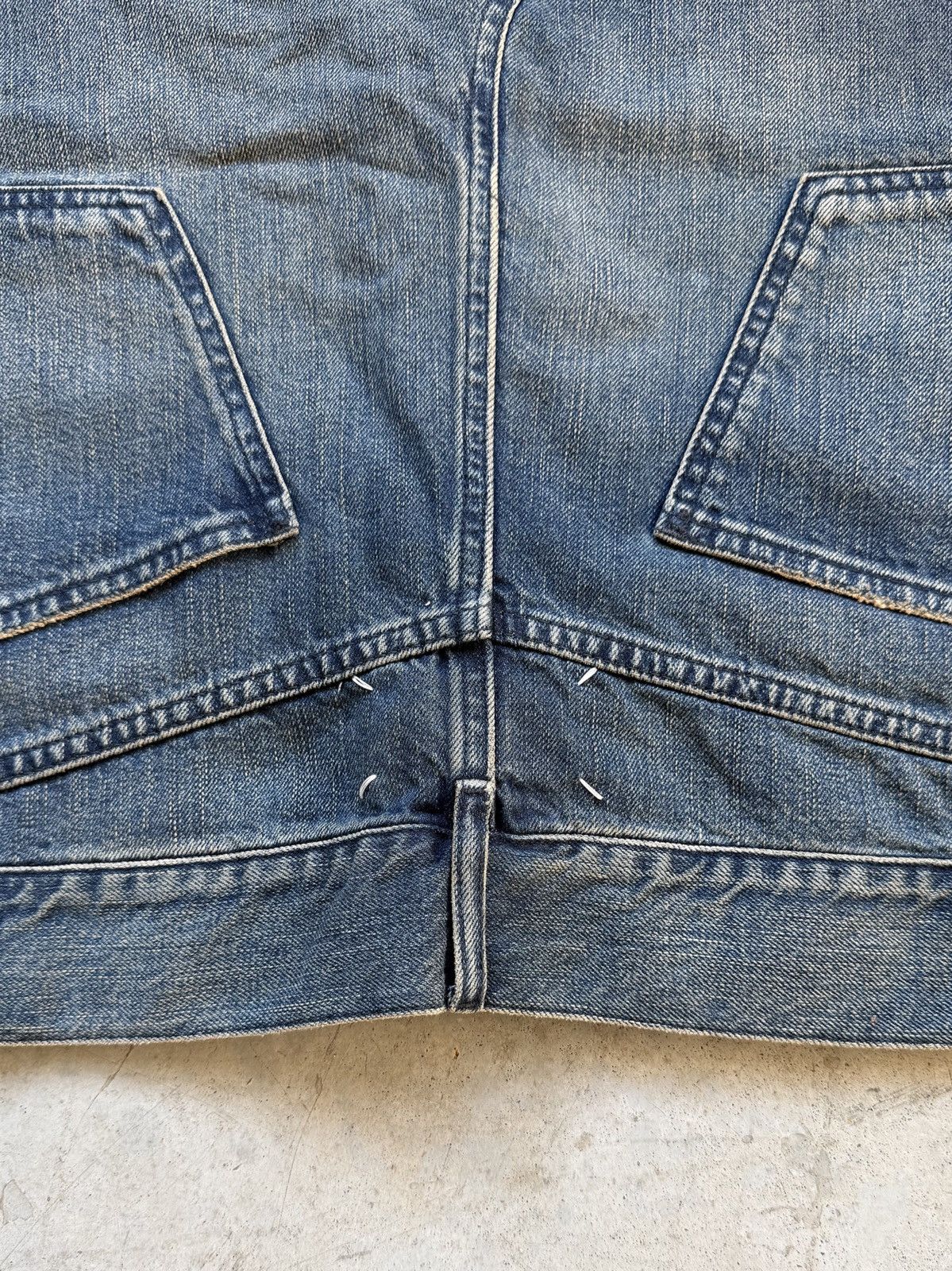 Maison Margiela AW16 Maison Margiela Reconstructed Upside-Down Jean Vest Size US M / EU 48-50 / 2 - 4 Thumbnail