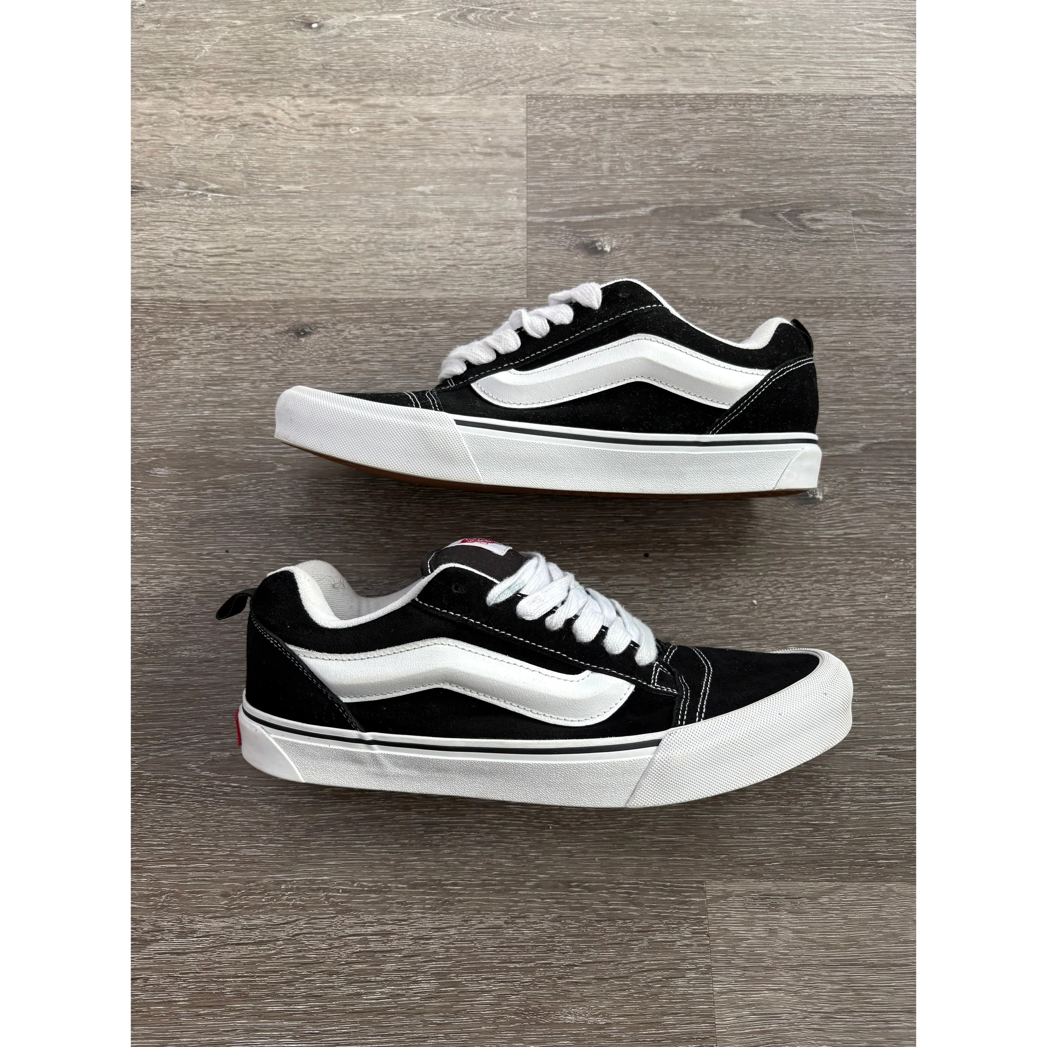 Vans Vans Knu Skool "Black White" **PRE-OWNED** - 11.5M Size US 11.5 / EU 44-45 - 1 Thumbnail