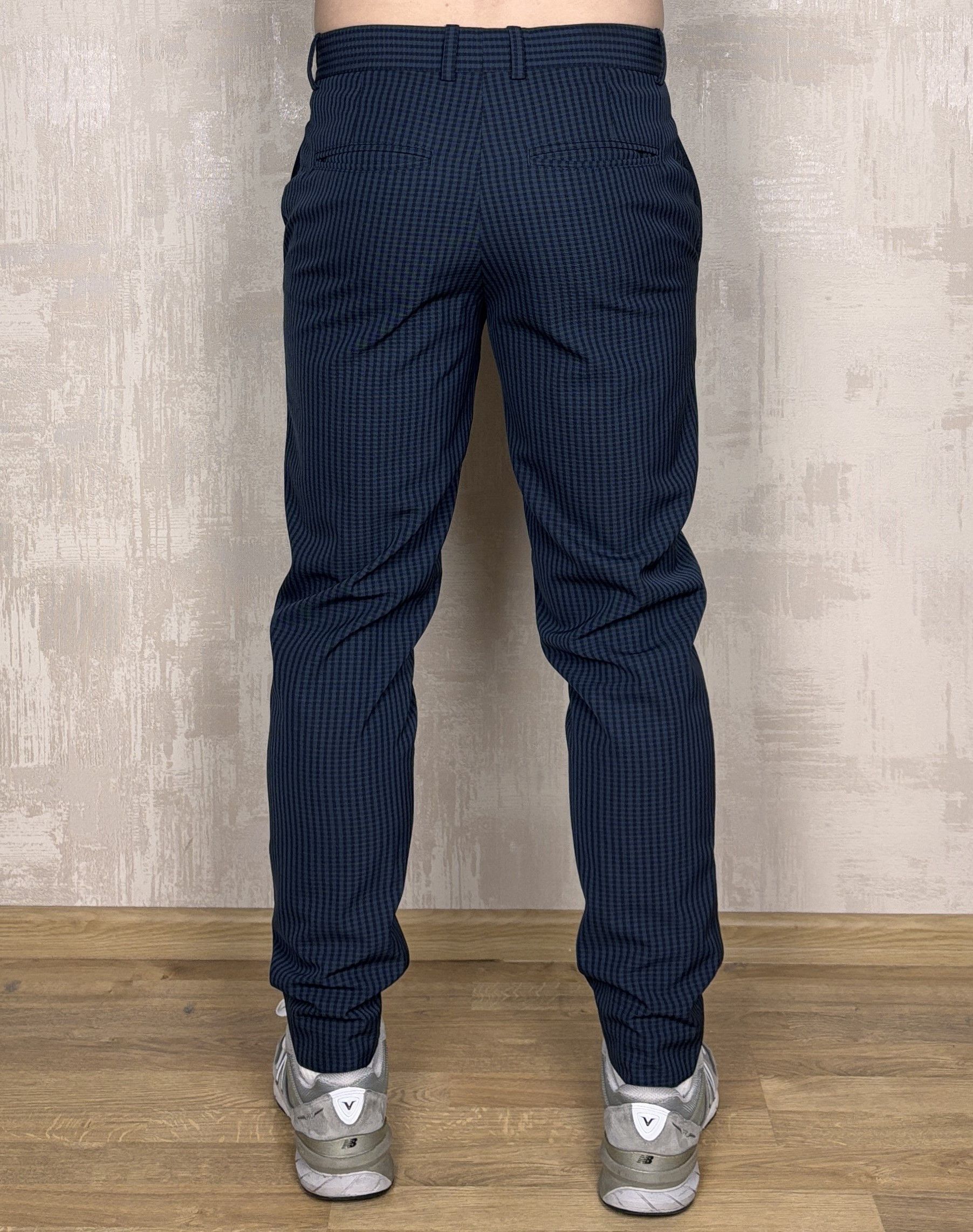 Cos COS Chino Check Pants Wool Blend Size US 32 / EU 48 - 15 Thumbnail