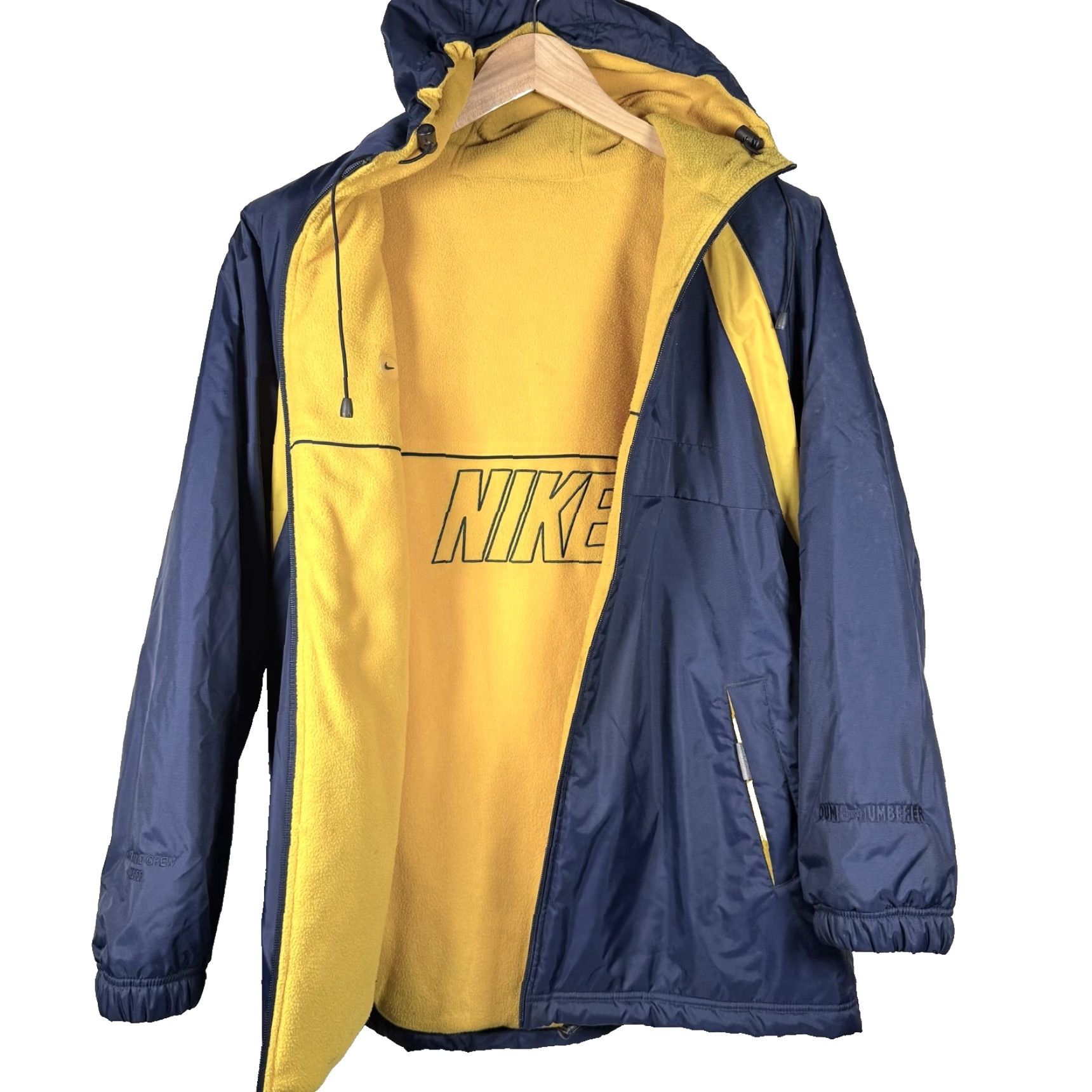 Nike Nike Jacket Men Reversible Fleece Blue Yellow Large Size US L / EU 52-54 / 3 - 2 Thumbnail