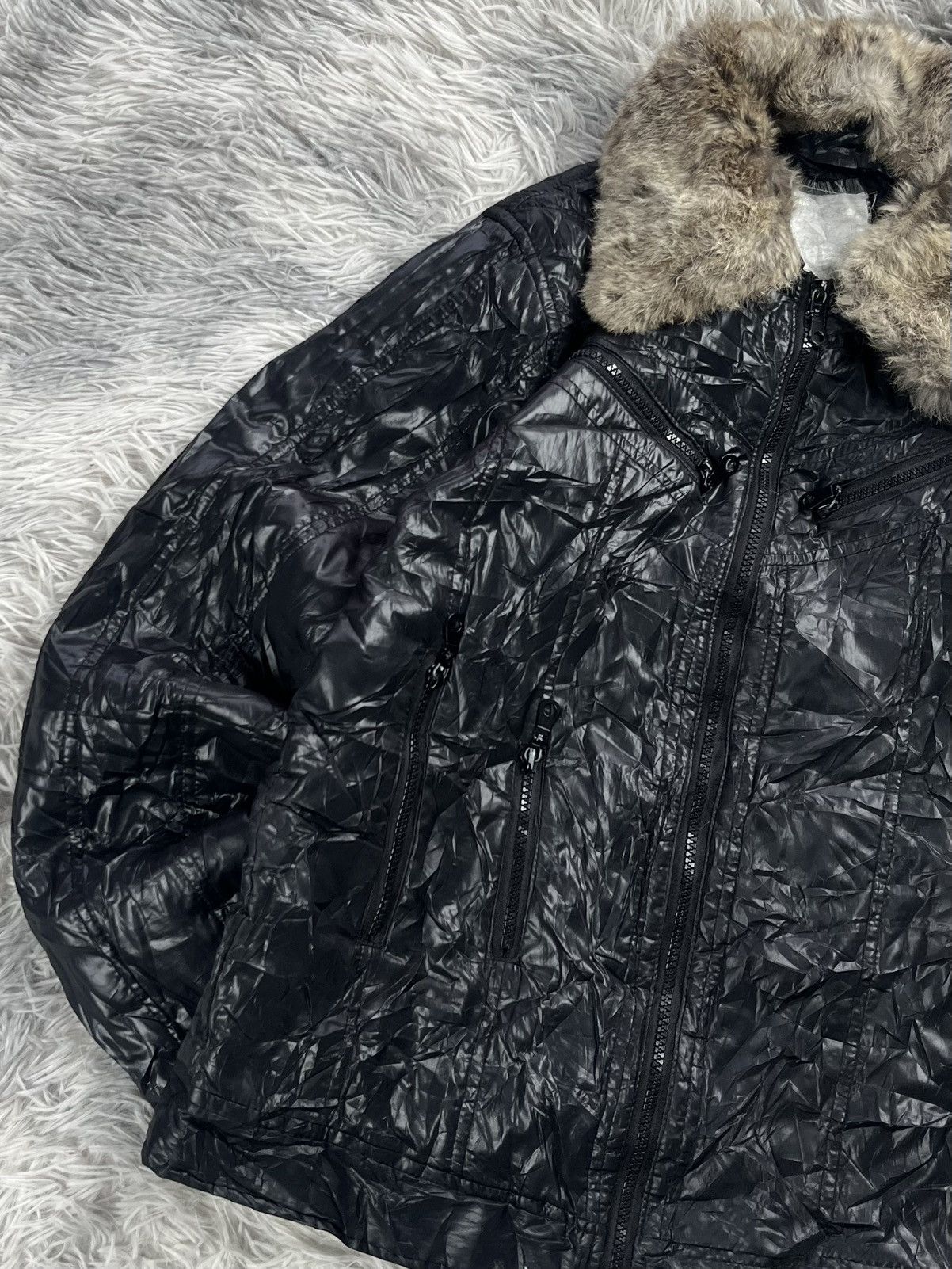 Vintage APRM Reversible Puffer Jacket Y2K Size US XS / EU 42 / 0 - 2 Thumbnail