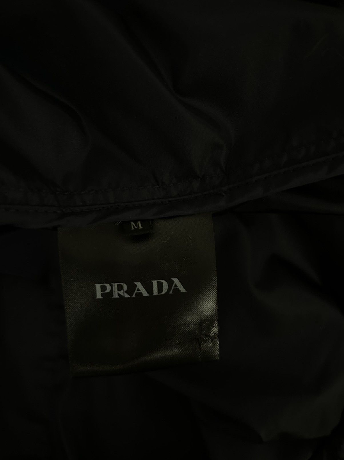 Prada Prada Two Tone Navy/Blue Nylon Zip Up Jacket Size US M / EU 48-50 / 2 - 5 Thumbnail