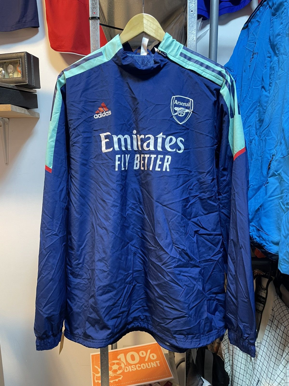 Adidas Arsenal Training Tracksuit Size US XL / EU 56 / 4 - 1 Thumbnail