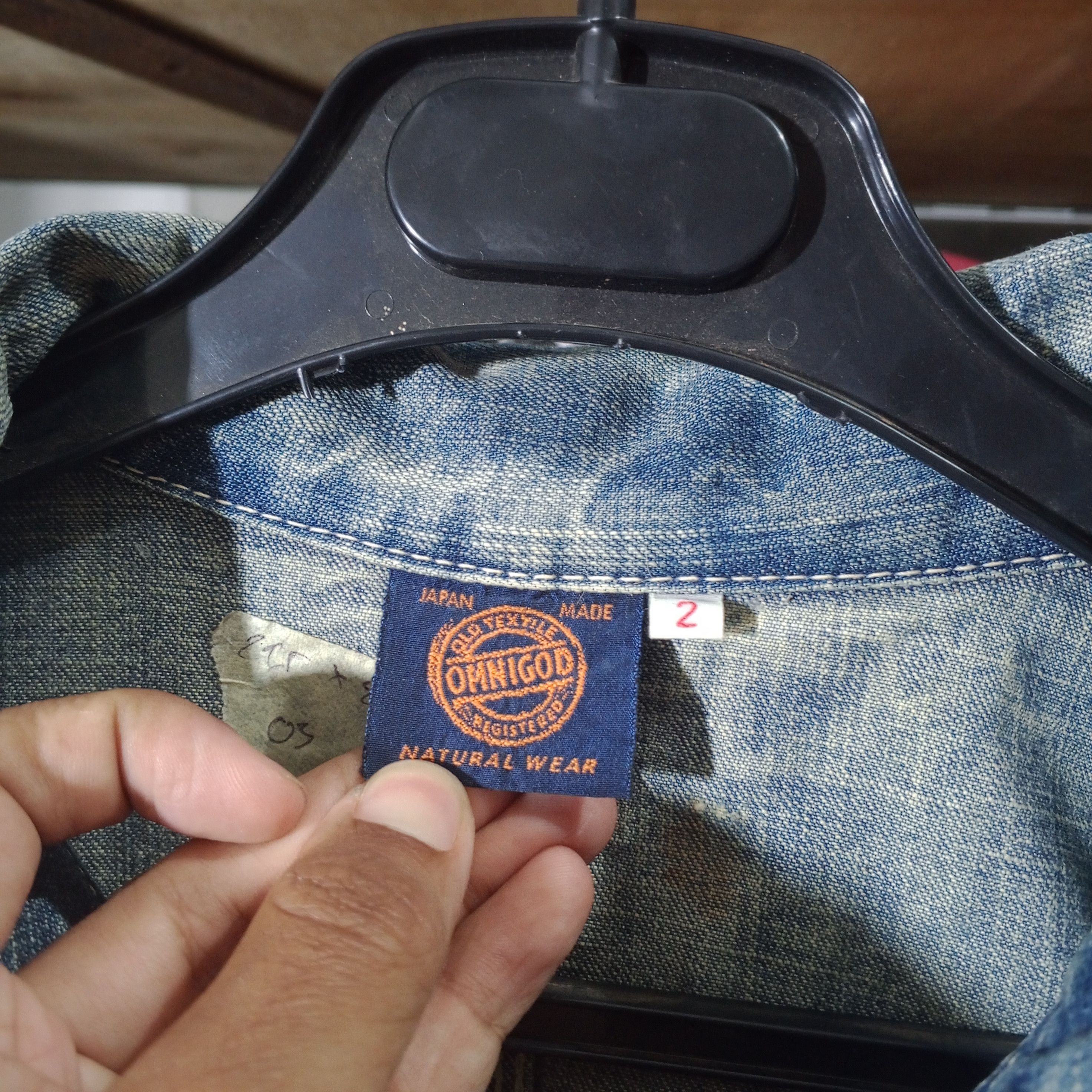 OMNIGOD Vintage Omnigod Trucker Denim Jacket Size US L / EU 52-54 / 3 - 3 Thumbnail