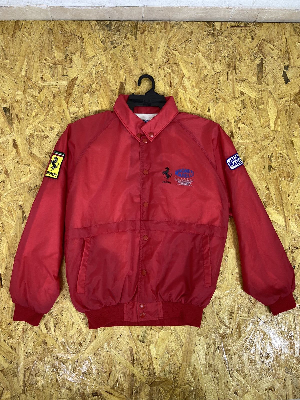 ジャケット・アウター 90s Ferrari MAGNETI MARELLI Jacket Ferrari Magneti Marelli F-1 Grand Prix Light Jacket – Smartkrew