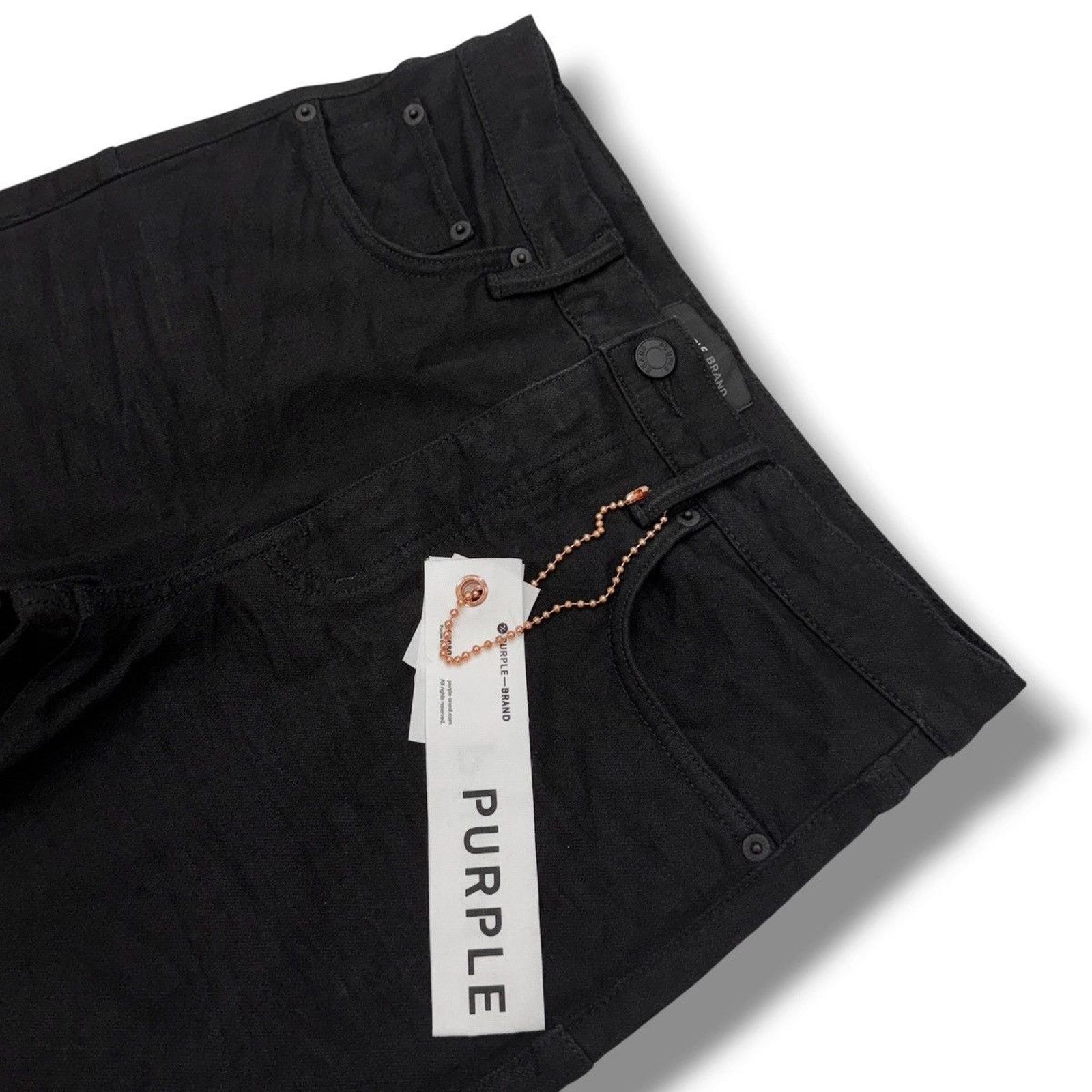 Purple Brand PURPLE - P005 Black Raw Size US 31 - 4 Thumbnail
