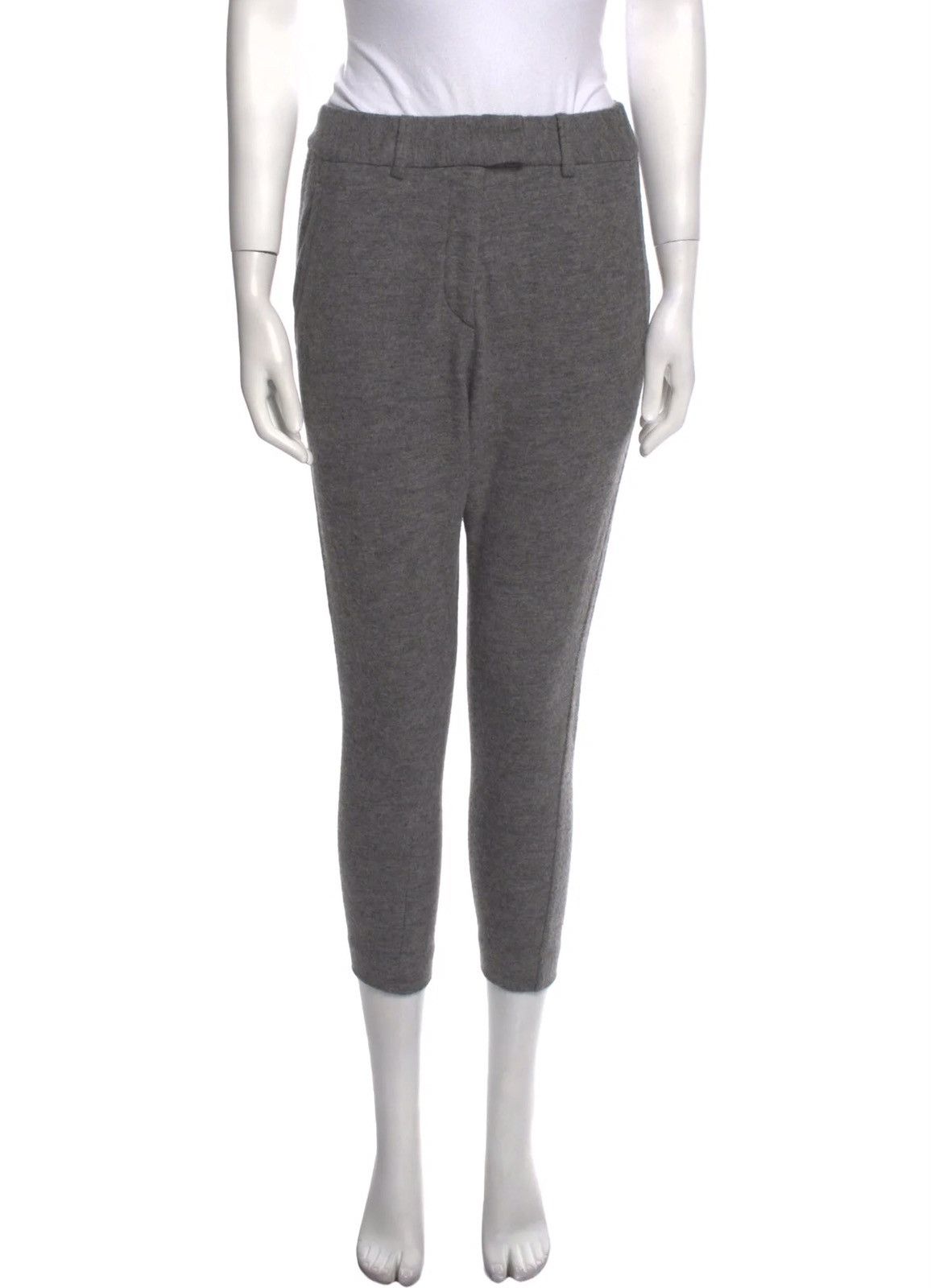 Isabel Marant Isabel Marant Alpaca Cropped Slim Pants Size 1/S Size 27" / US 4 / IT 40 - 1 Thumbnail