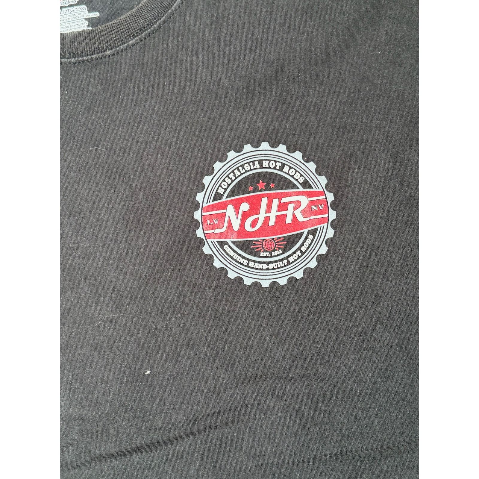 Hanes Rare Nostalgia Hot Rods NHR Black Graphic T-Shirt Size 2XL Size US XXL / EU 58 / 5 - 3 Thumbnail