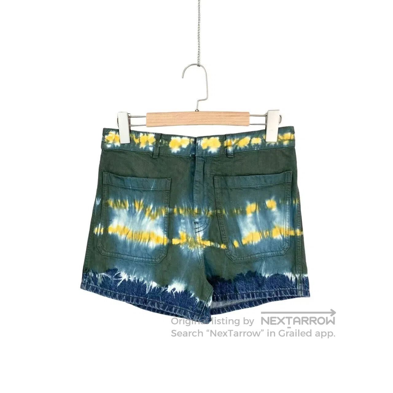 Dior Dior Four-pocket tie-dye denim shorts| Size 42" / US 20 - 1 Thumbnail
