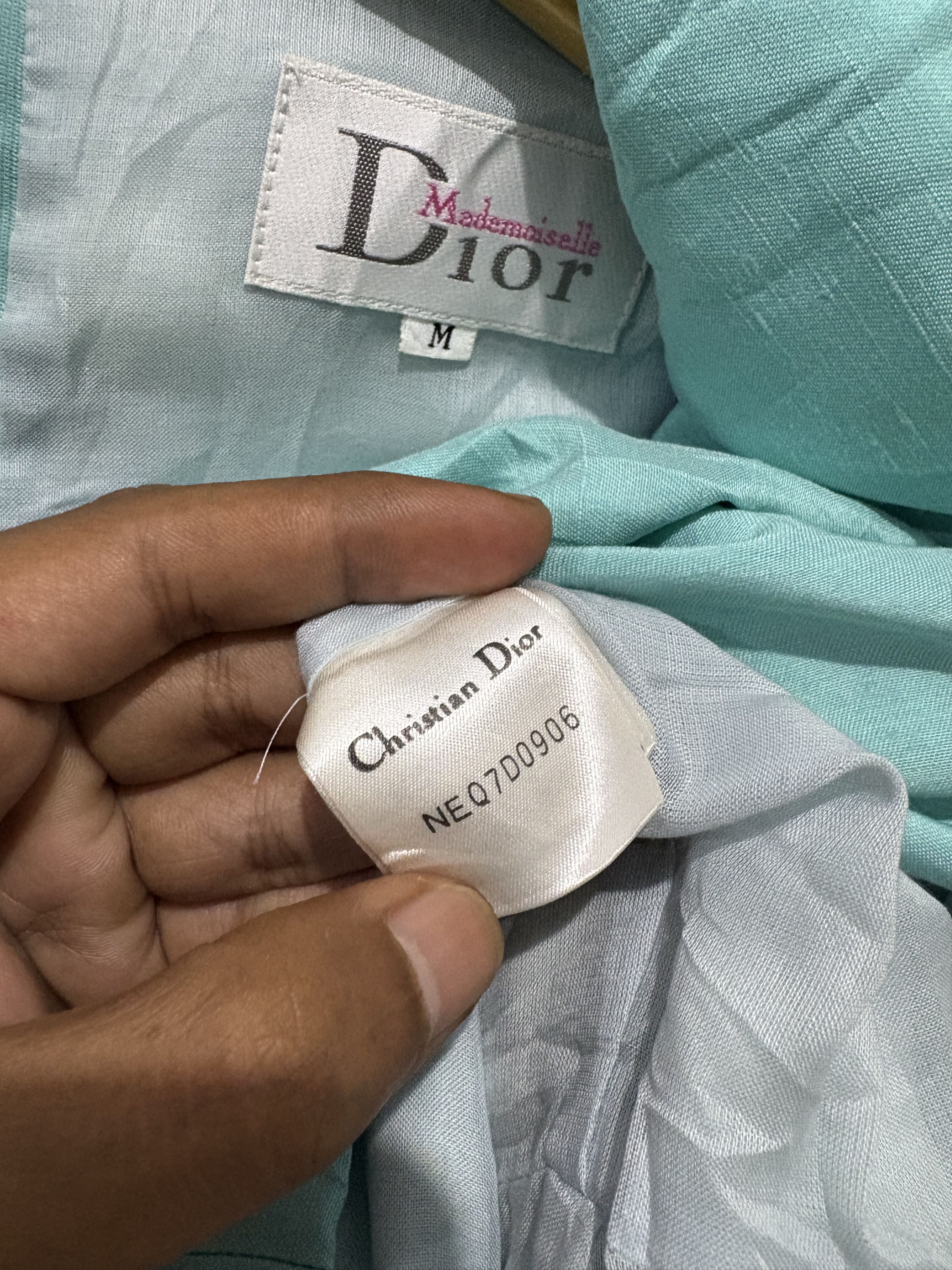 Christian Dior Monsieur Vintage CHRISTIAN DIOR MIDI DRESS Size M / US 6-8 / IT 42-44 - 5 Thumbnail