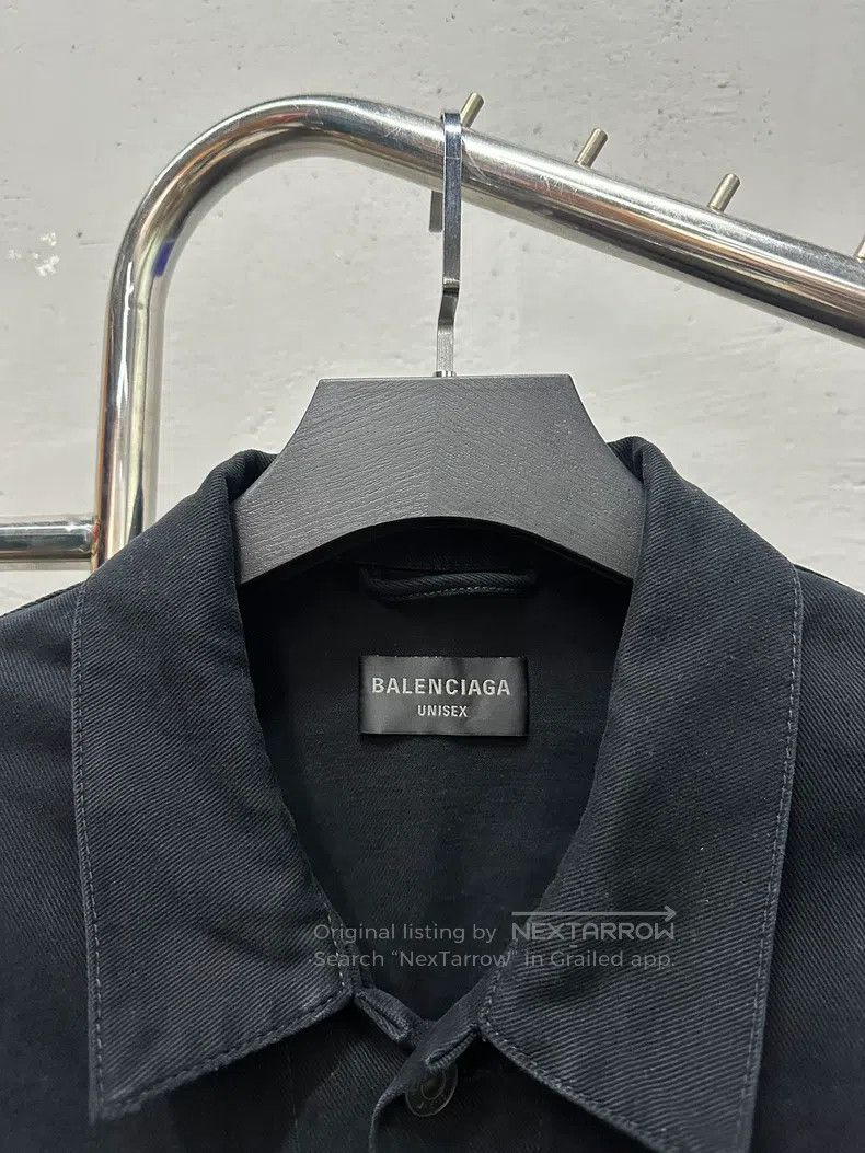 Balenciaga Balenciaga Tape Cola Denim Jacket Size US M / EU 48-50 / 2 - 5 Thumbnail