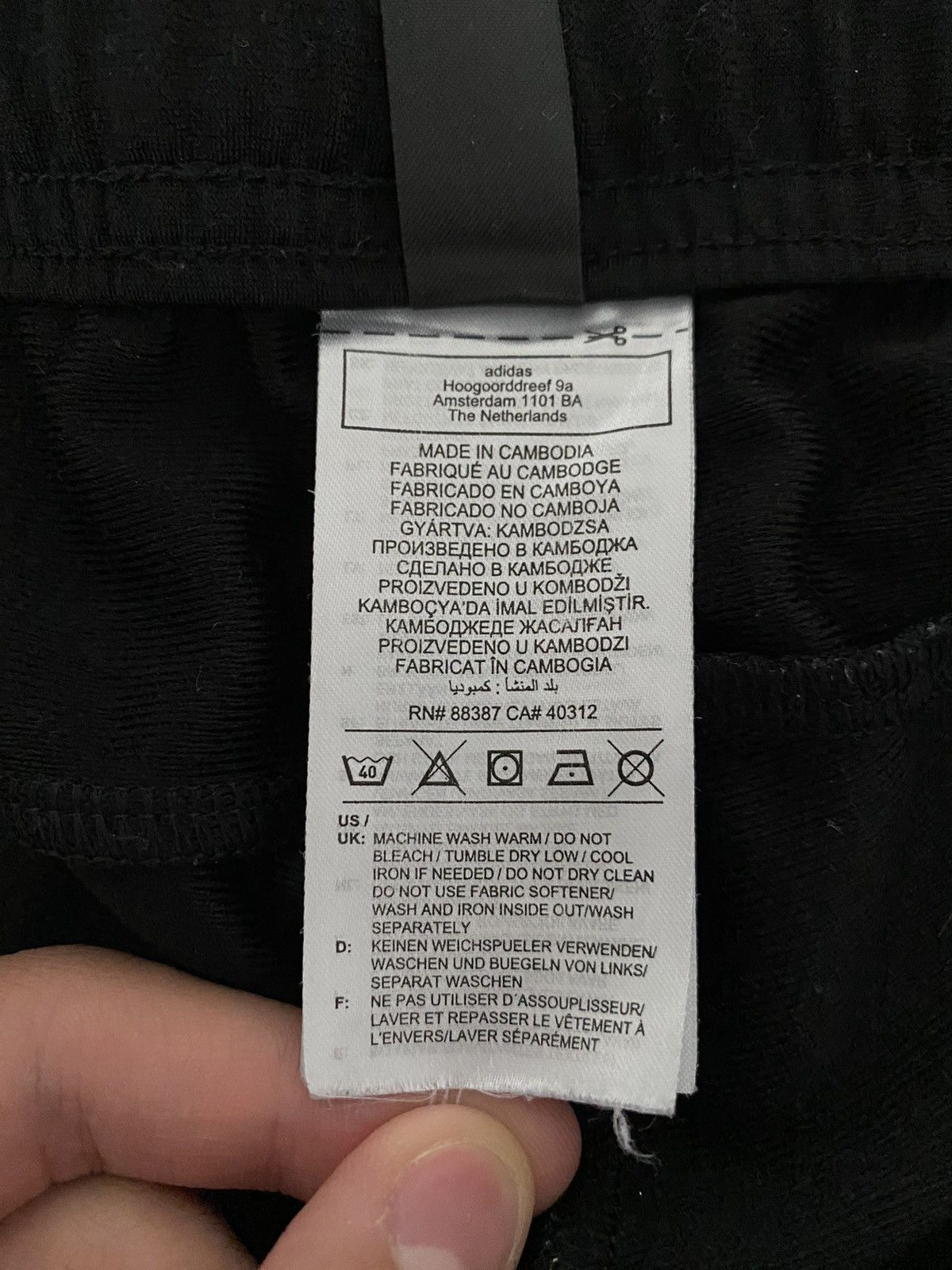 Adidas Black Adidas Sweatpants Size US 30 / EU 46 - 5 Thumbnail