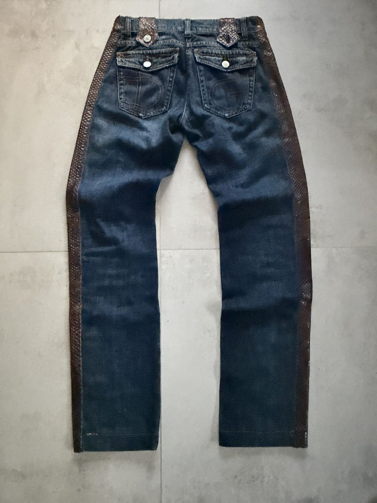 Dolce & Gabbana Vintage Dolce and Gabbana python pants Size 26" / US 2 / IT 38 - 5 Thumbnail