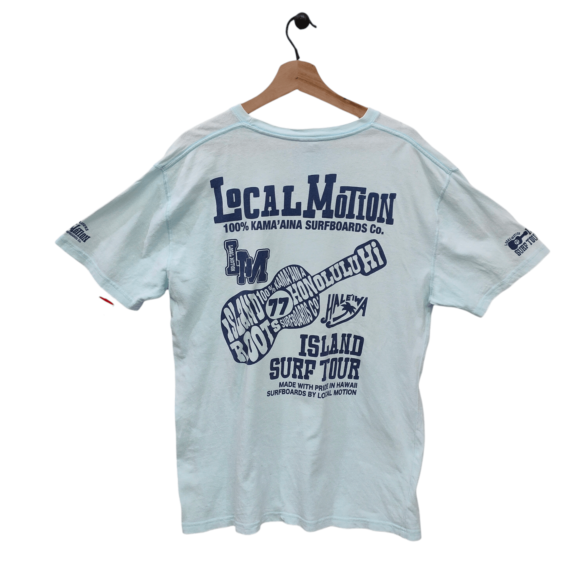 Vintage Vintage Local Motion Hawaii Surf Tour Tee Island Roots Vibes Size US XL / EU 56 / 4 - 1 Thumbnail