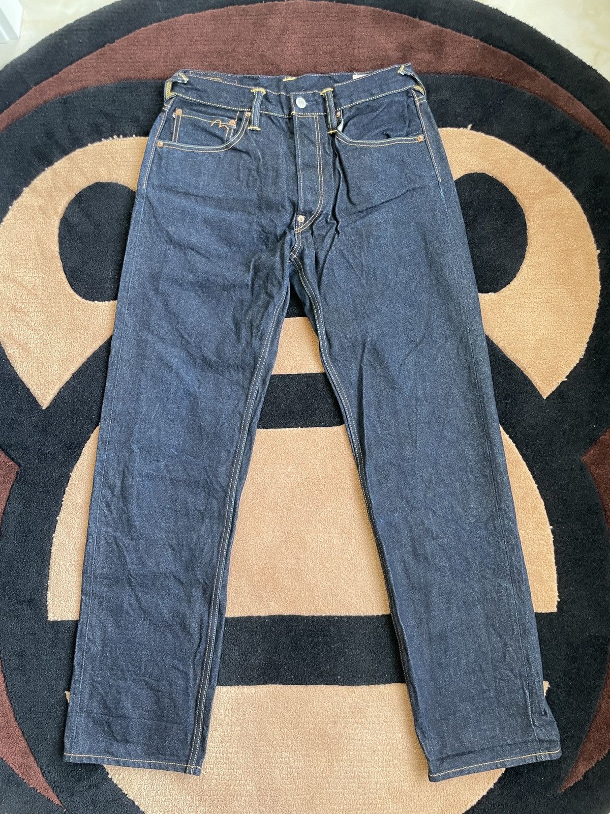 Evisu × Vintage evisu grey camo daicock style jeans size：32x34 Size US 32 / EU 48 - 2 Thumbnail