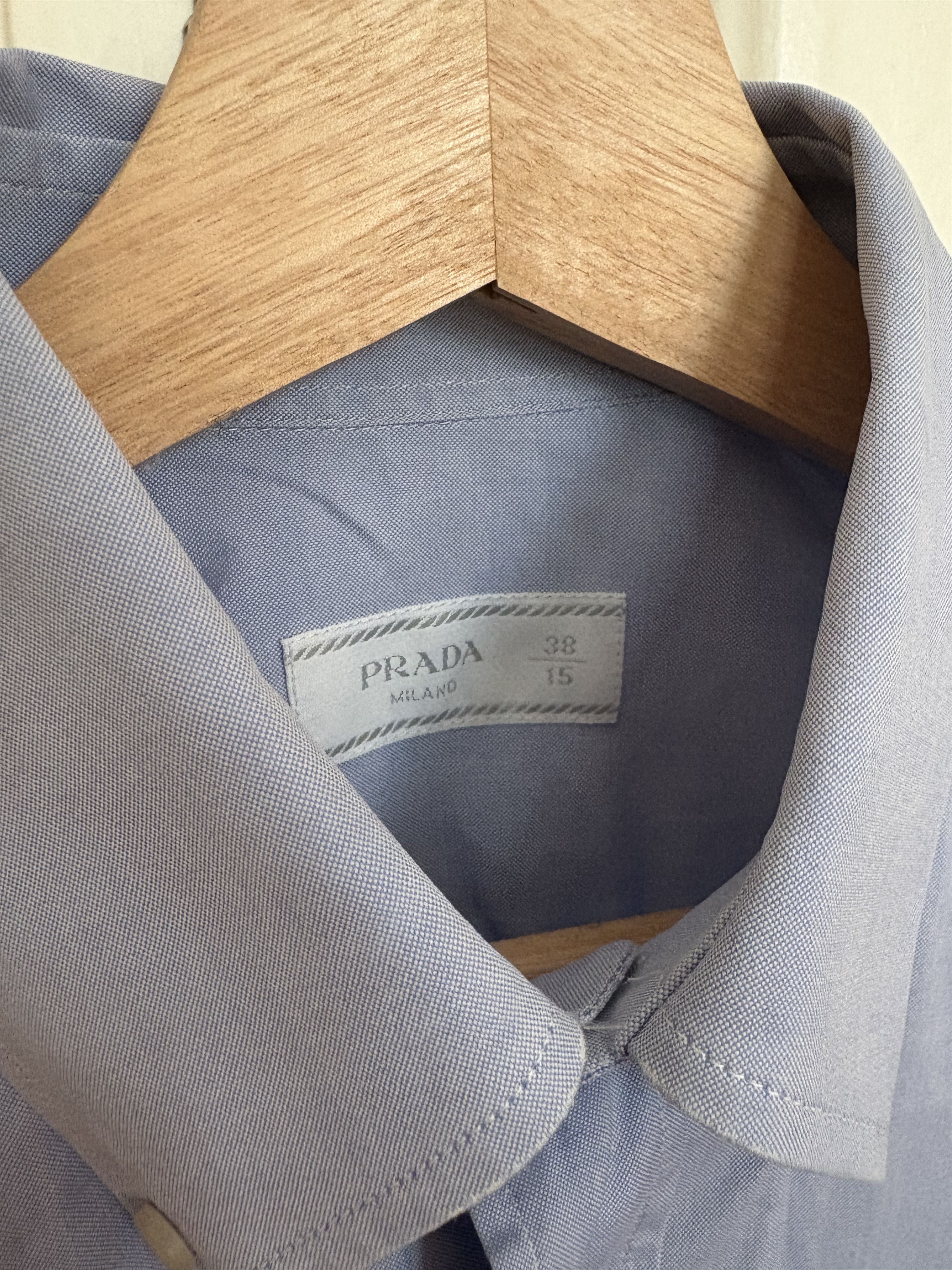 Prada Oxford Shirt Size US M / EU 48-50 / 2 - 3 Thumbnail