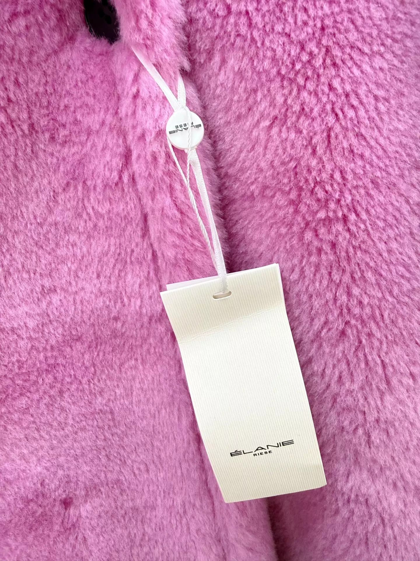 Other Elanie Riese Teddy Shearling Coat S New With Tags Size S / US 4 / IT 40 - 2 Thumbnail