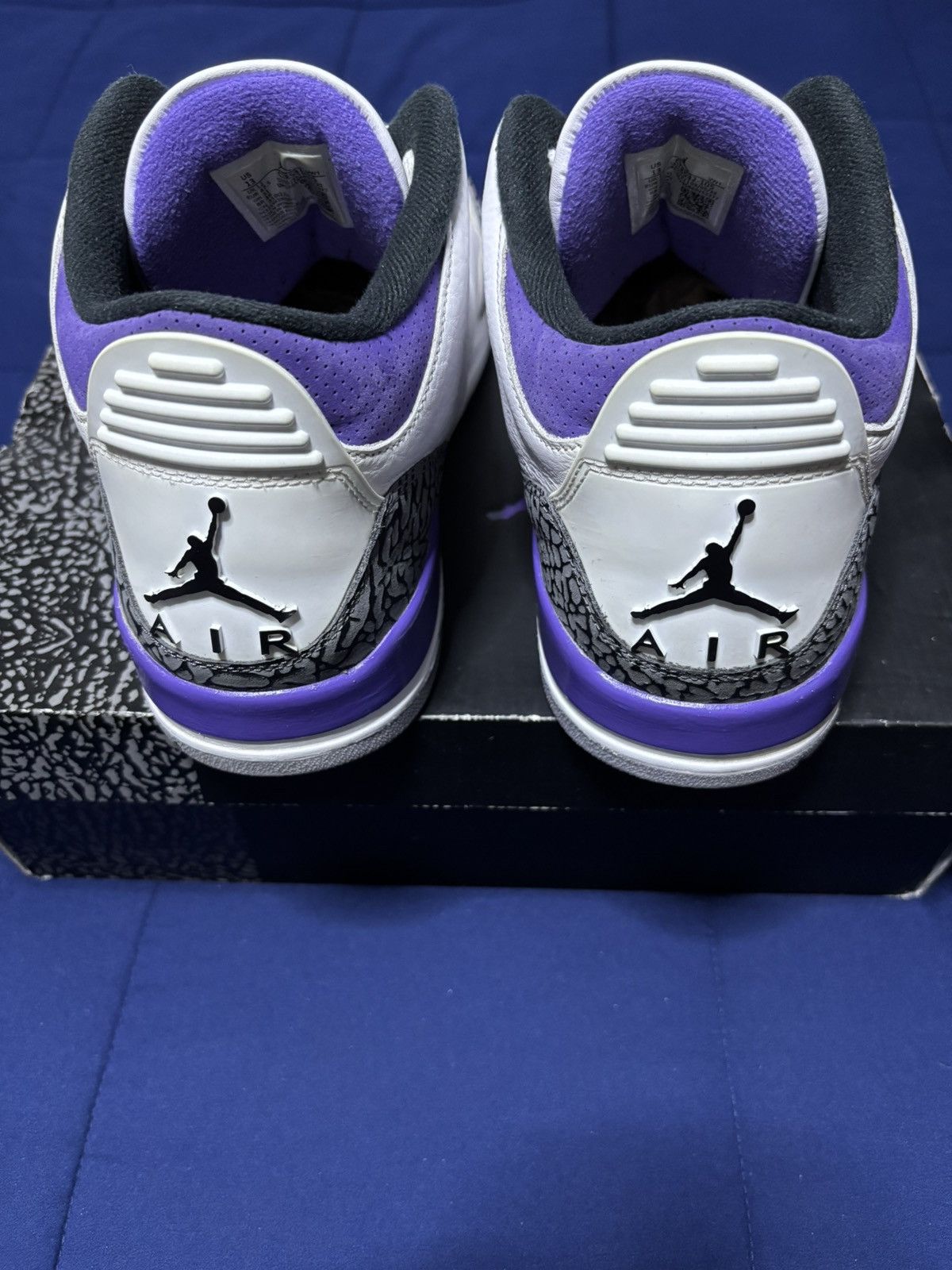 Jordan Brand Jordan 3 Retro Dark Iris 2022 Size 13 Size US 13 / EU 46 - 4 Thumbnail