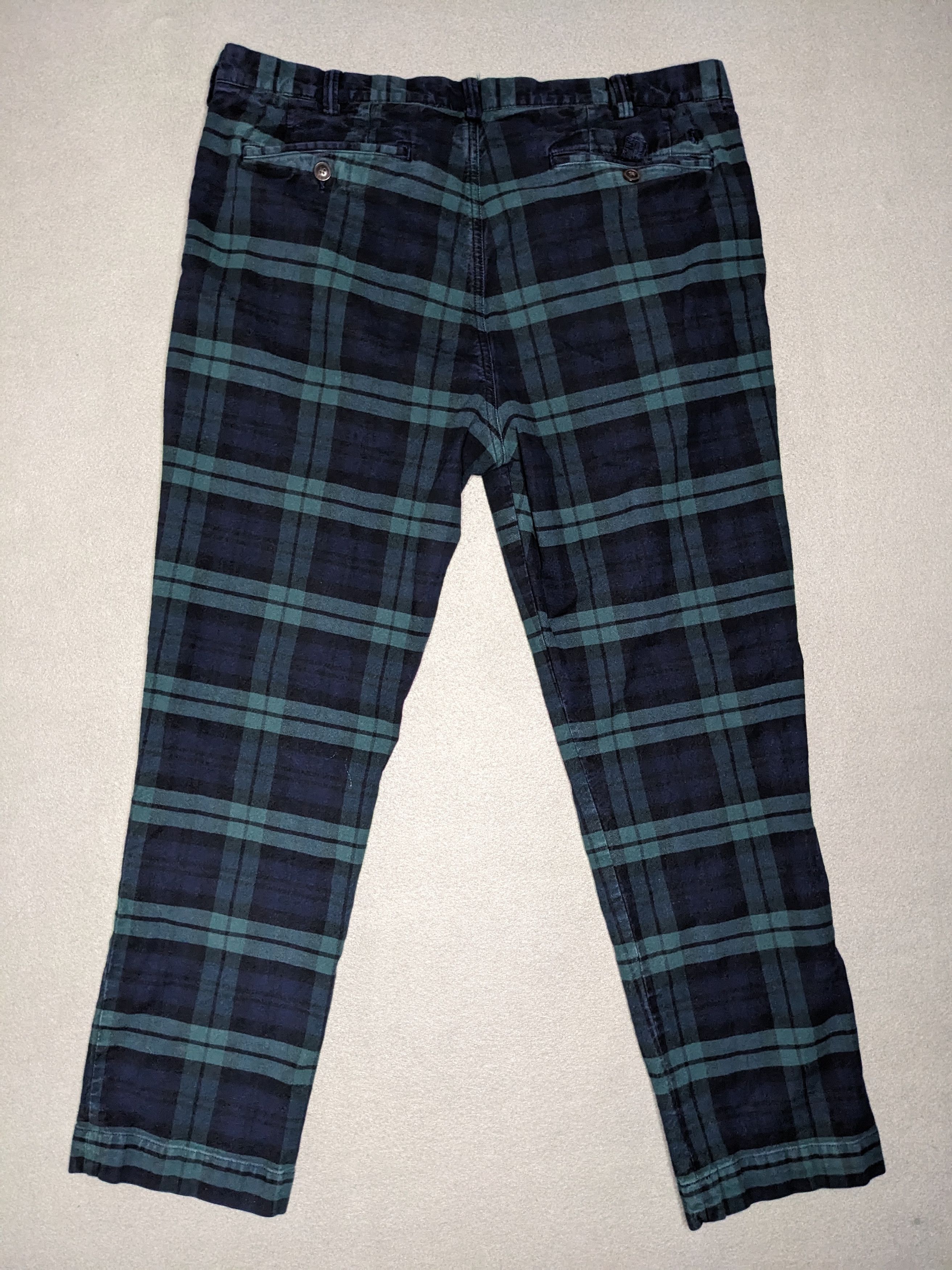 Polo Ralph Lauren Polo Ralph Lauren Tartan Plaid Chino Pants Twill Mens 36x29 Size US 36 / EU 52 - 7 Thumbnail