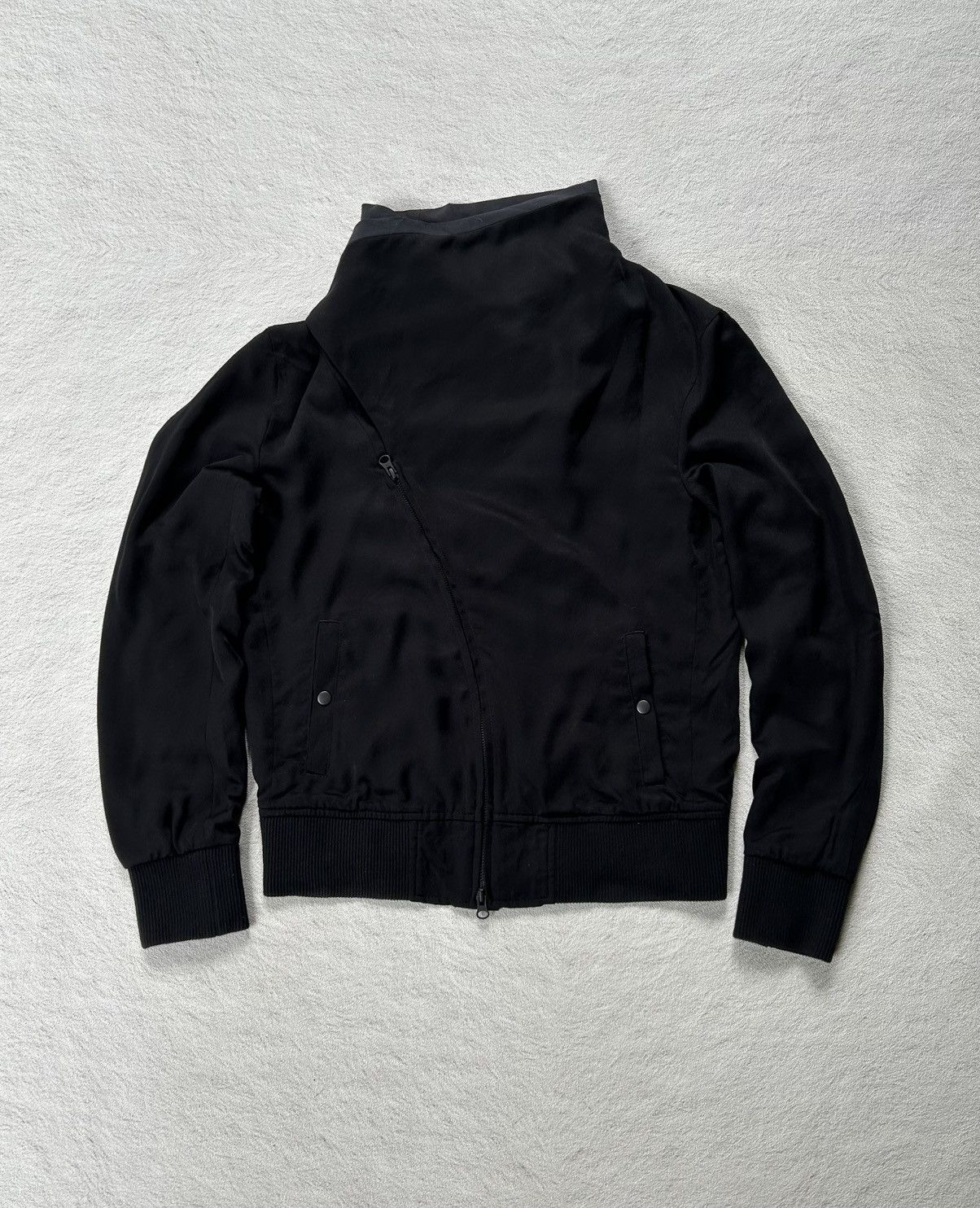 14th Addiction 2000s The Twelve Drape neck Asymmetric Jacket Size US M / EU 48-50 / 2 - 1 Thumbnail