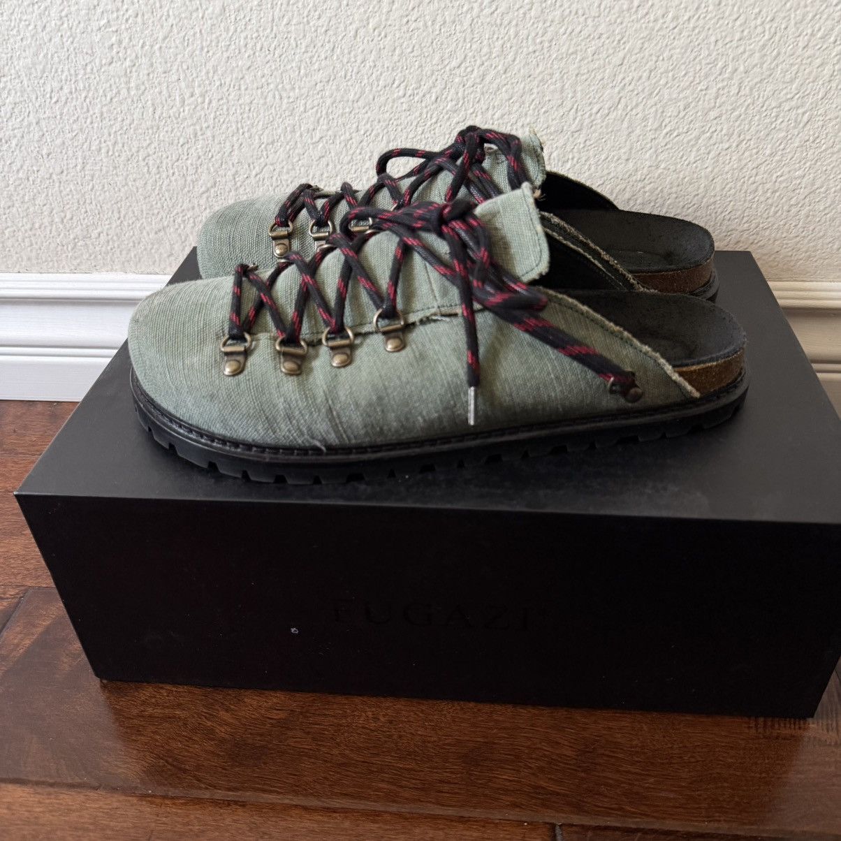 Fugazi Fugazi Tibet Olive Canvas Size US 10 / EU 43 - 4 Thumbnail