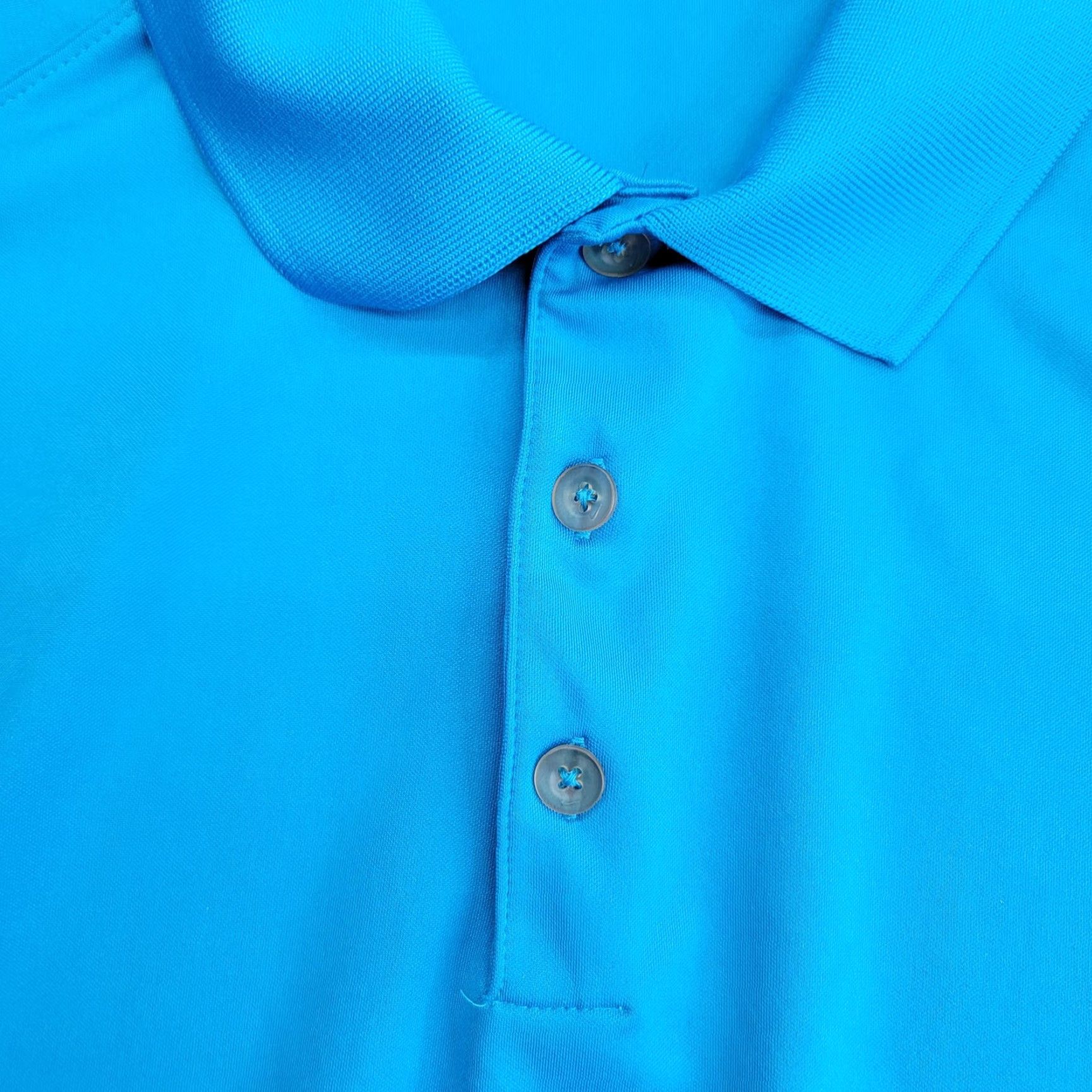 Nike Nike Golf Polo Shirt Mens 2XL Blue Dri-FIT Tour Performance Swoosh Short Sleeve Size US XXL / EU 58 / 5 - 5 Thumbnail