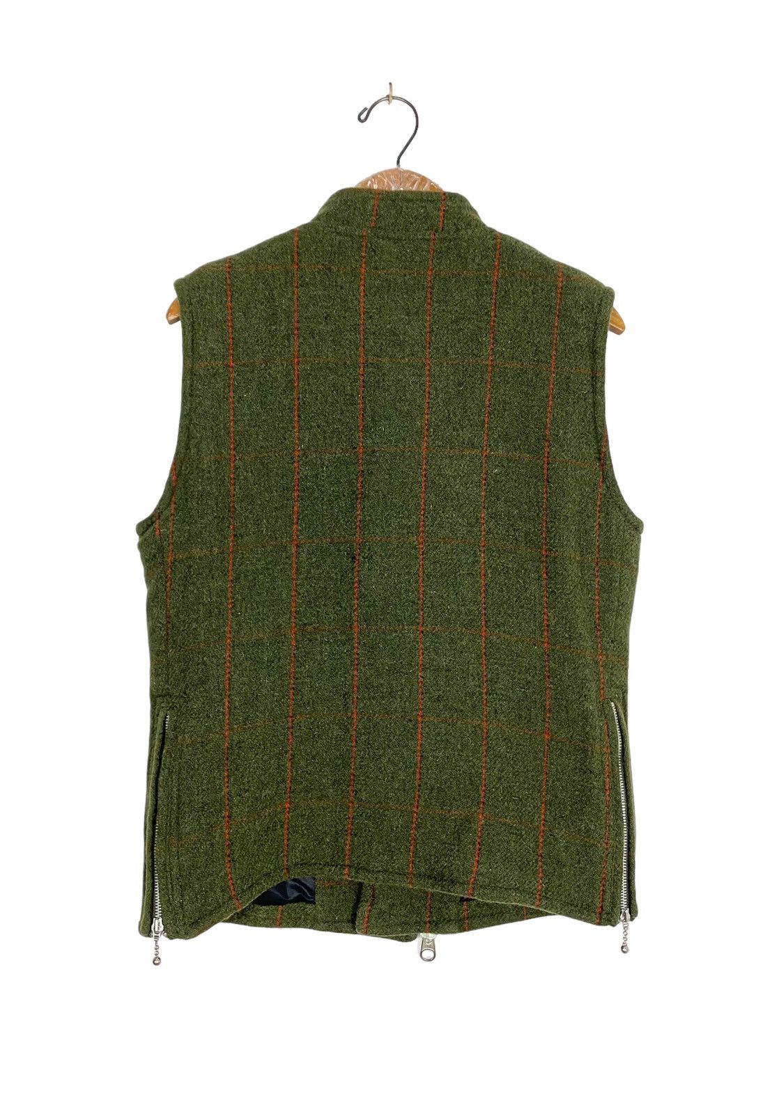 Harris Tweed Vtg Lowrider X Harris Tweed Wool Tweed Vest Made in Japan Size US S / EU 44-46 / 1 - 9 Thumbnail