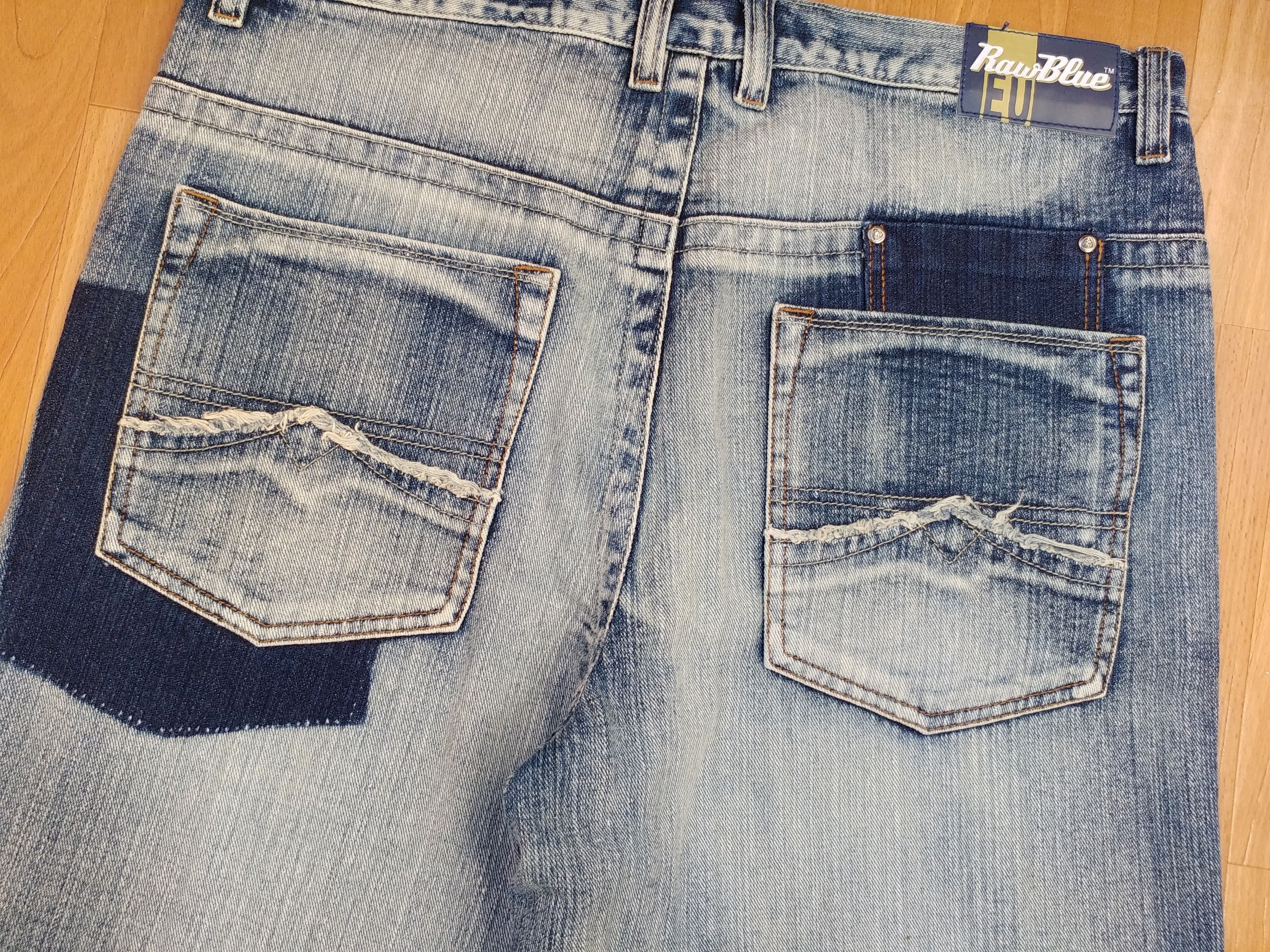 Vintage Raw Blue jeans, vintage, 90s hip hop, baggy 1990s size 36 Size US 36 / EU 52 - 6 Thumbnail