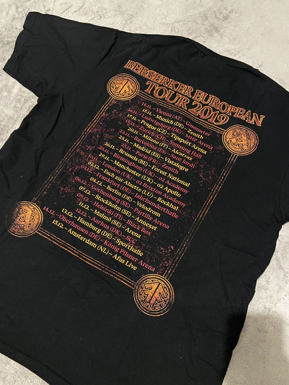 Band Tees × Vintage Amon Amarth vintage band t-shirt retro style Size US XL / EU 56 / 4 - 6 Thumbnail