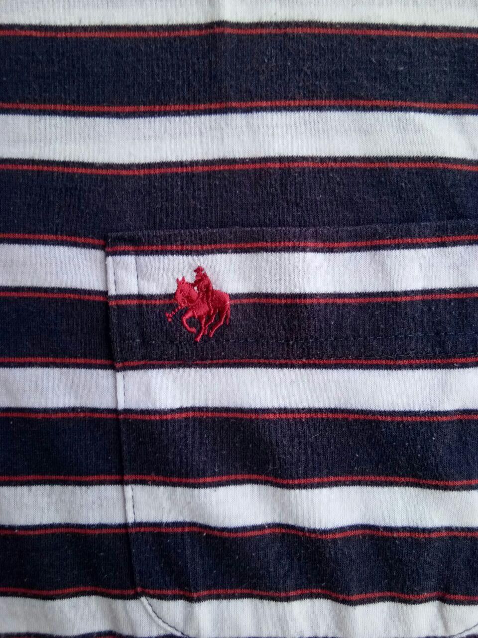 Polo Ralph Lauren Vintage Polo Striped Short Sleeve T-Shirt Size US XL / EU 56 / 4 - 4 Thumbnail