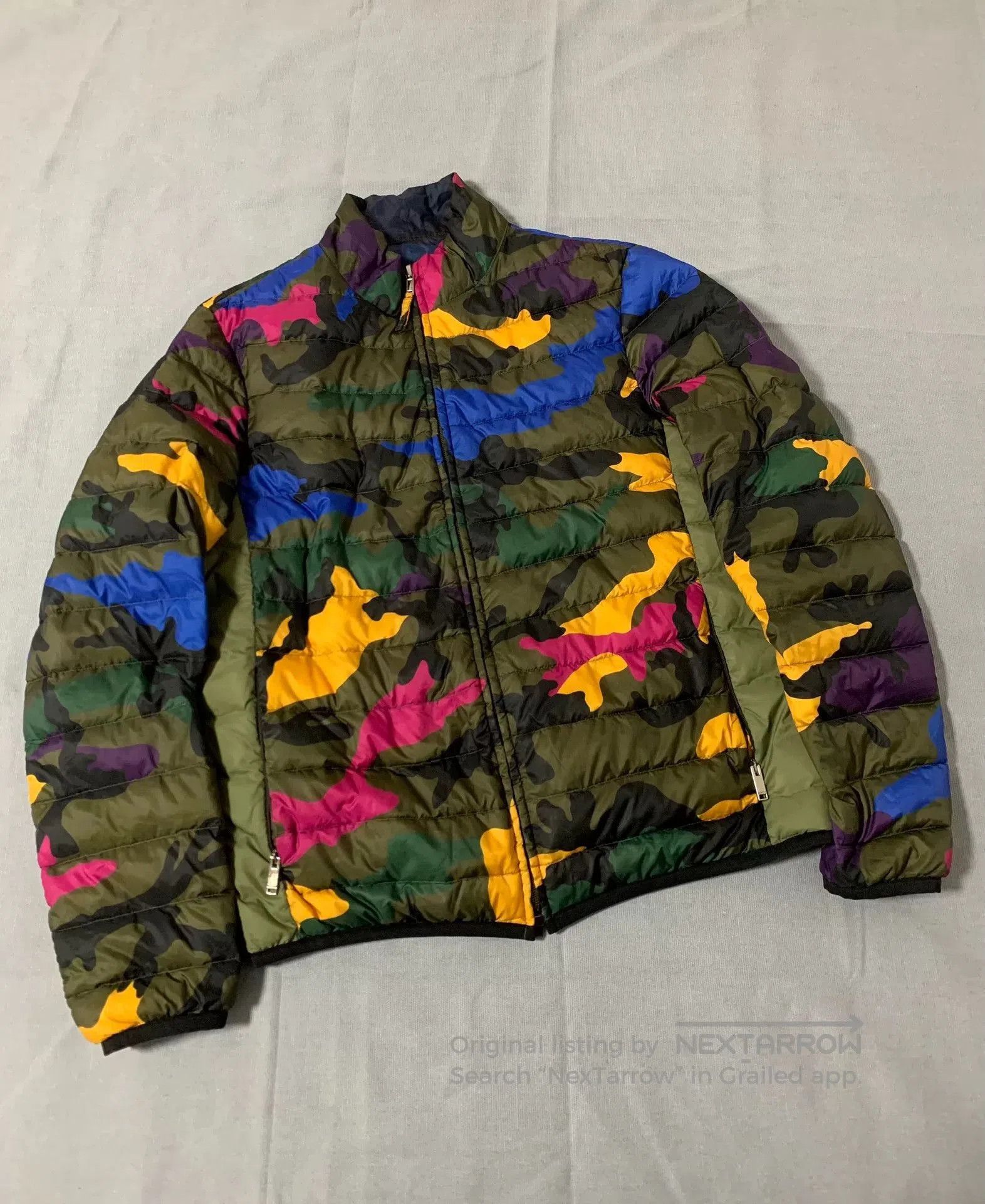 Valentino Valentino Camouflage Reversible Down Jacket. Size US S / EU 44-46 / 1 - 1 Thumbnail