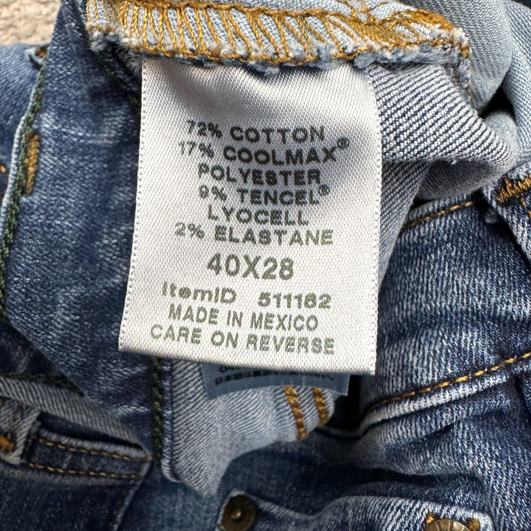 Vintage L.L. Bean Jeans Mens 40x28 Blue BeanFlex Classic Fit Denim Straight Leg Cotton Size US 40 / EU 56 - 6 Thumbnail