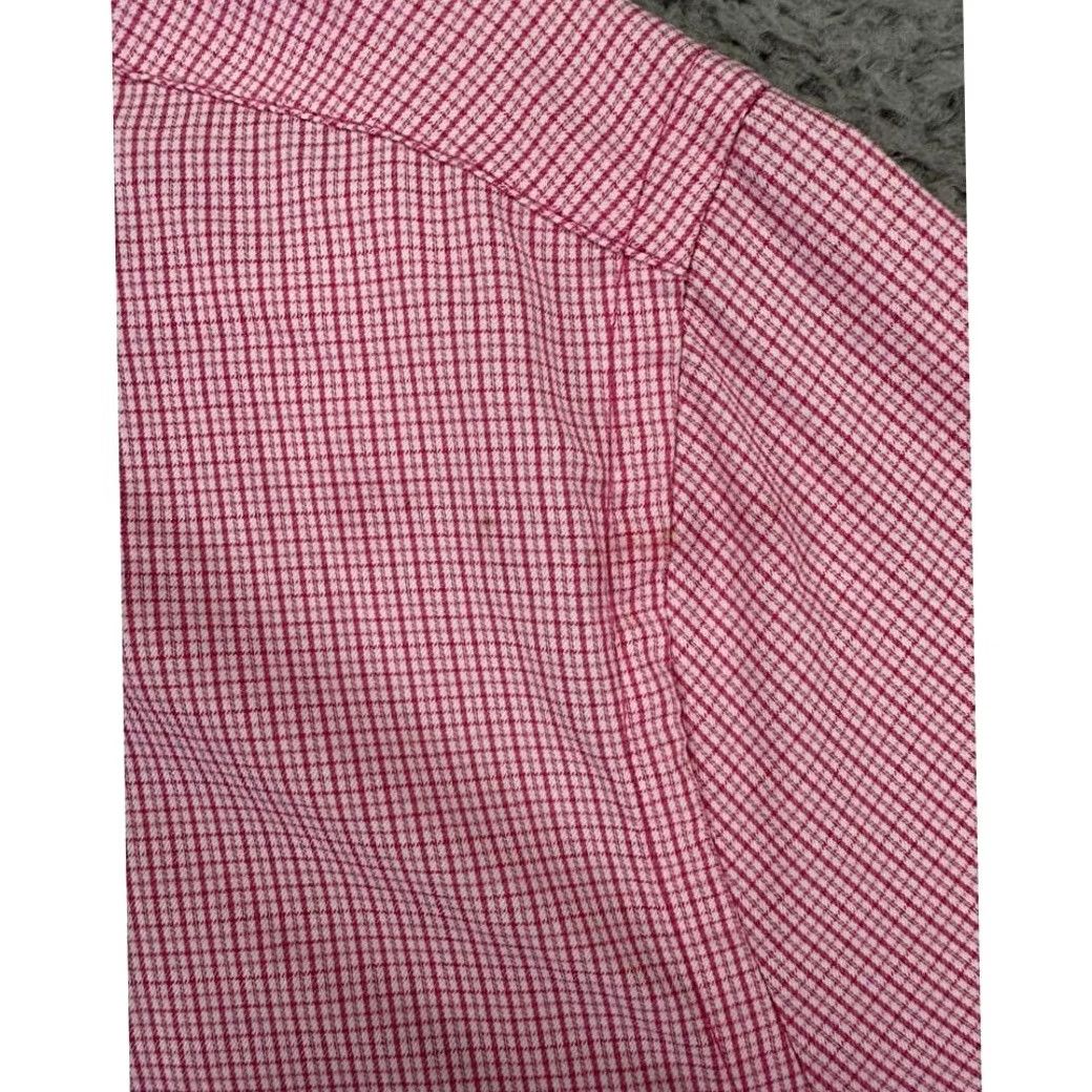 Southern Tide Southern Tide Shirt Adult Small Pink White Plaid Intercoastal Button Down Mens Size US S / EU 44-46 / 1 - 5 Thumbnail
